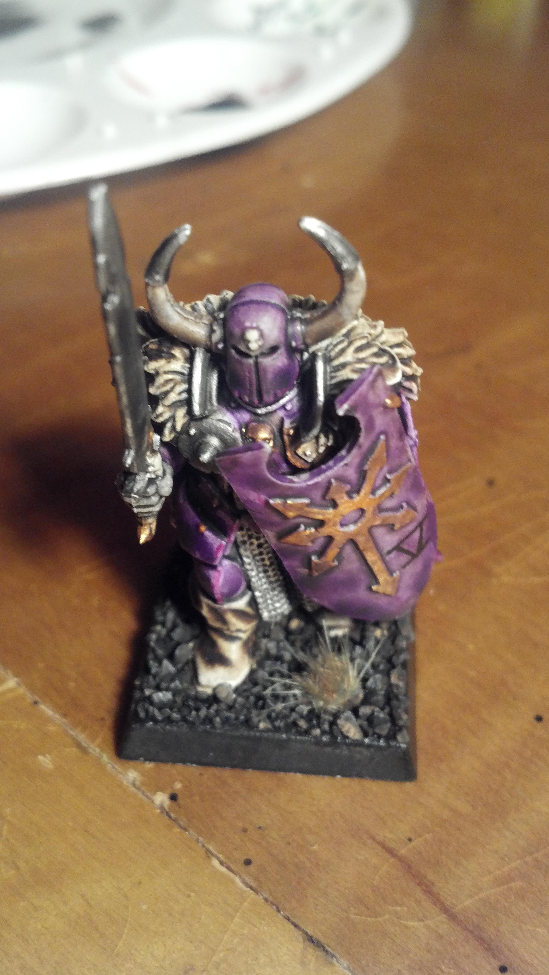 Slanted View of Istvaan V Warrior so you can see base