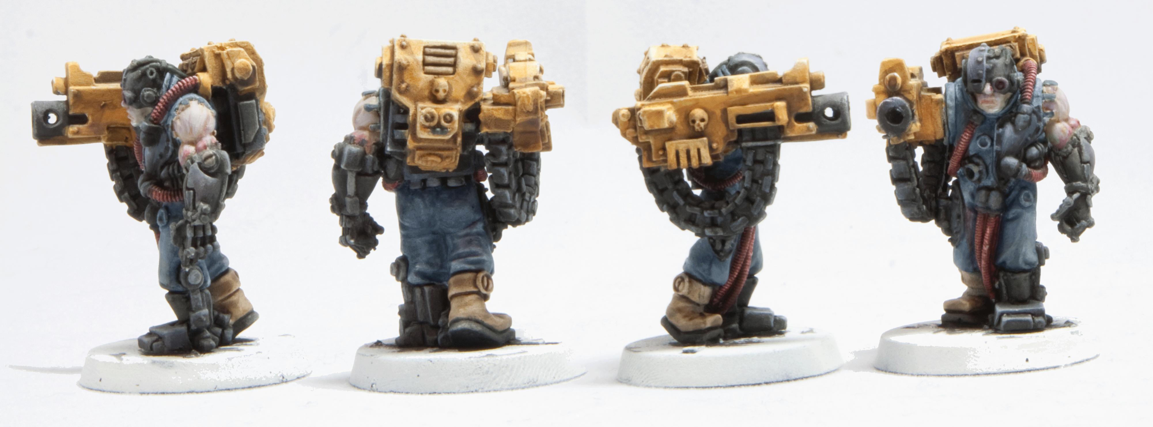 Imperial Guard, Imperium, Inquisition, Servitors