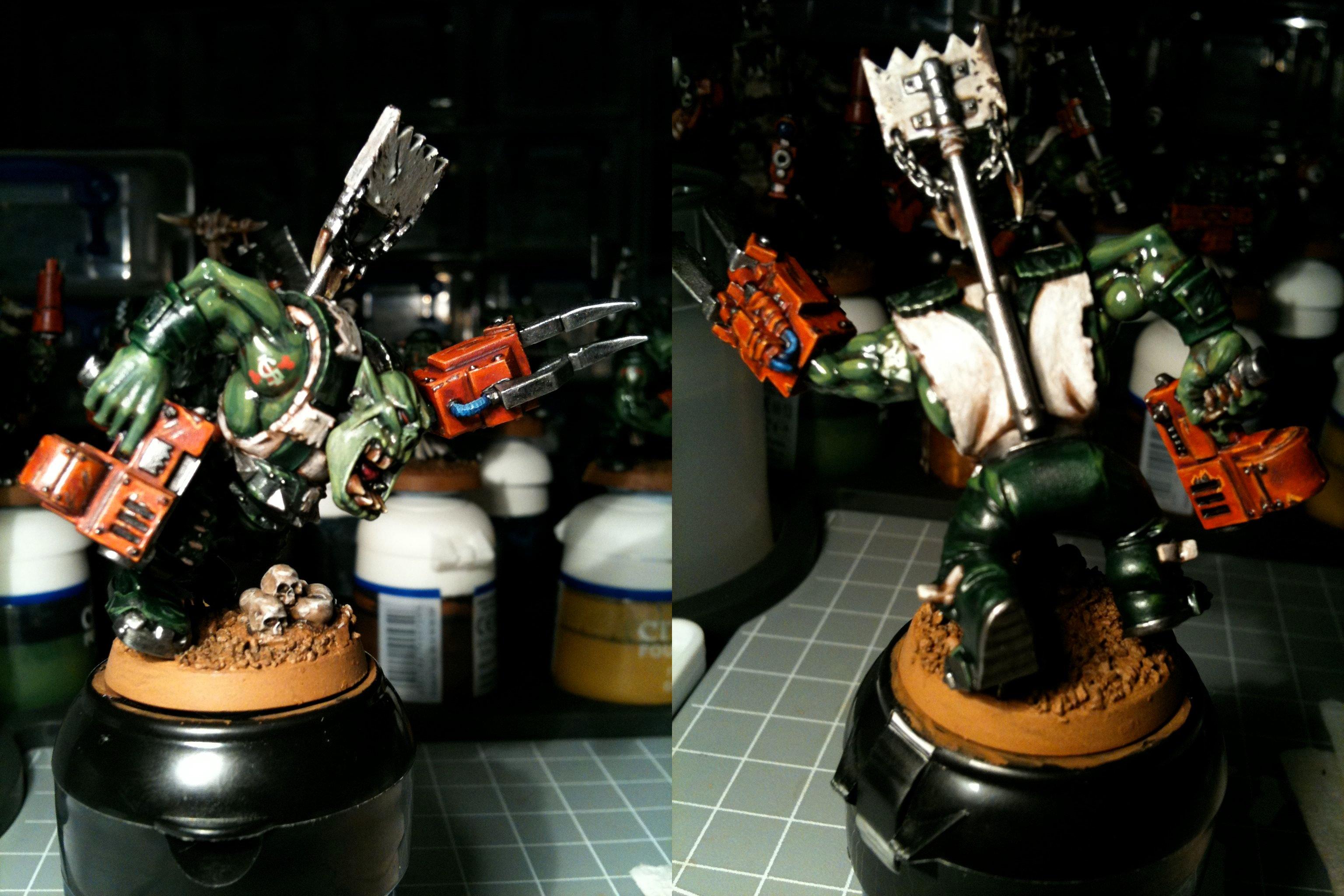 Da Ork Angelz, Nob, Orks, Work In Progress