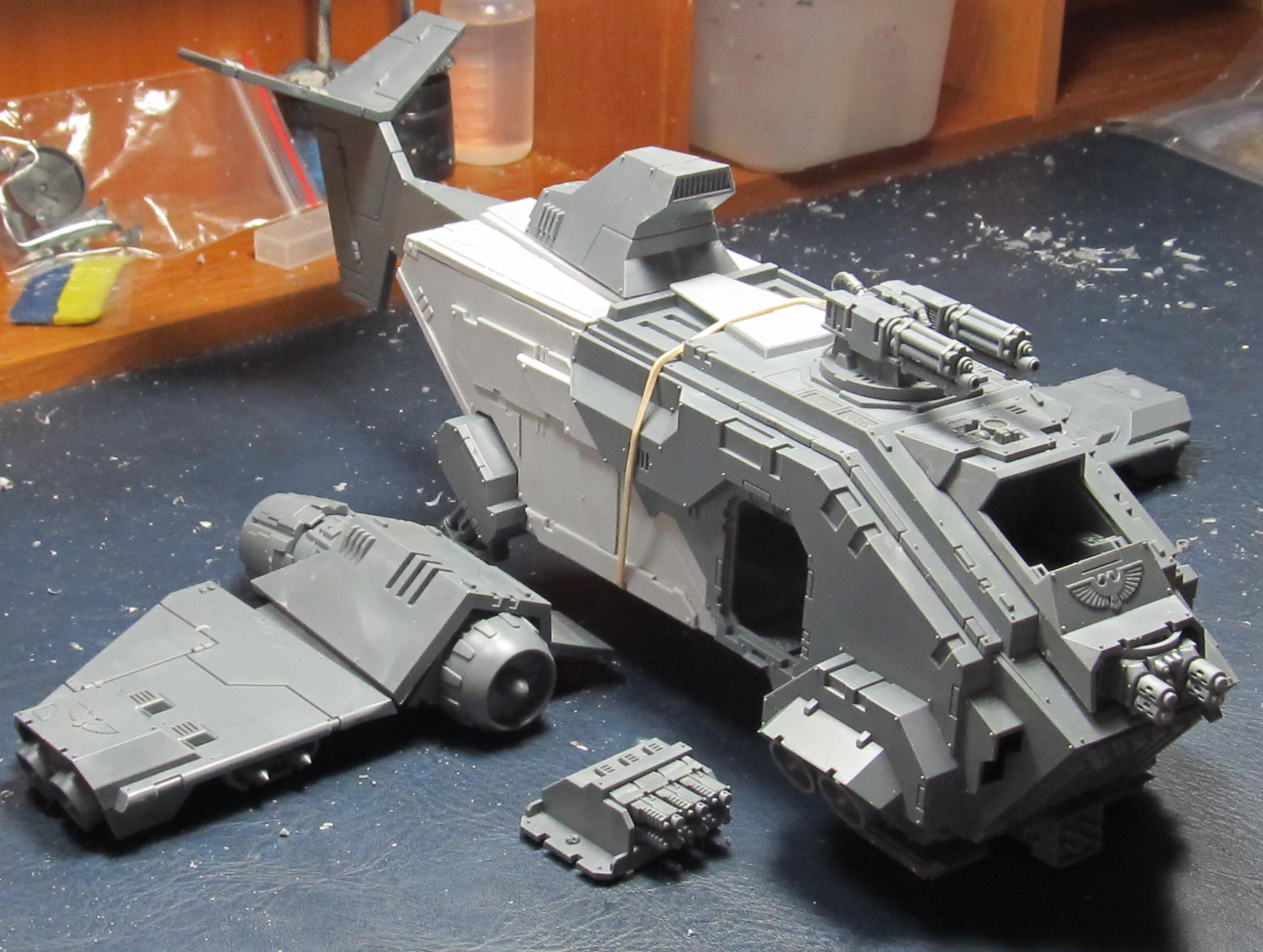 Stormraven WIP 1 left