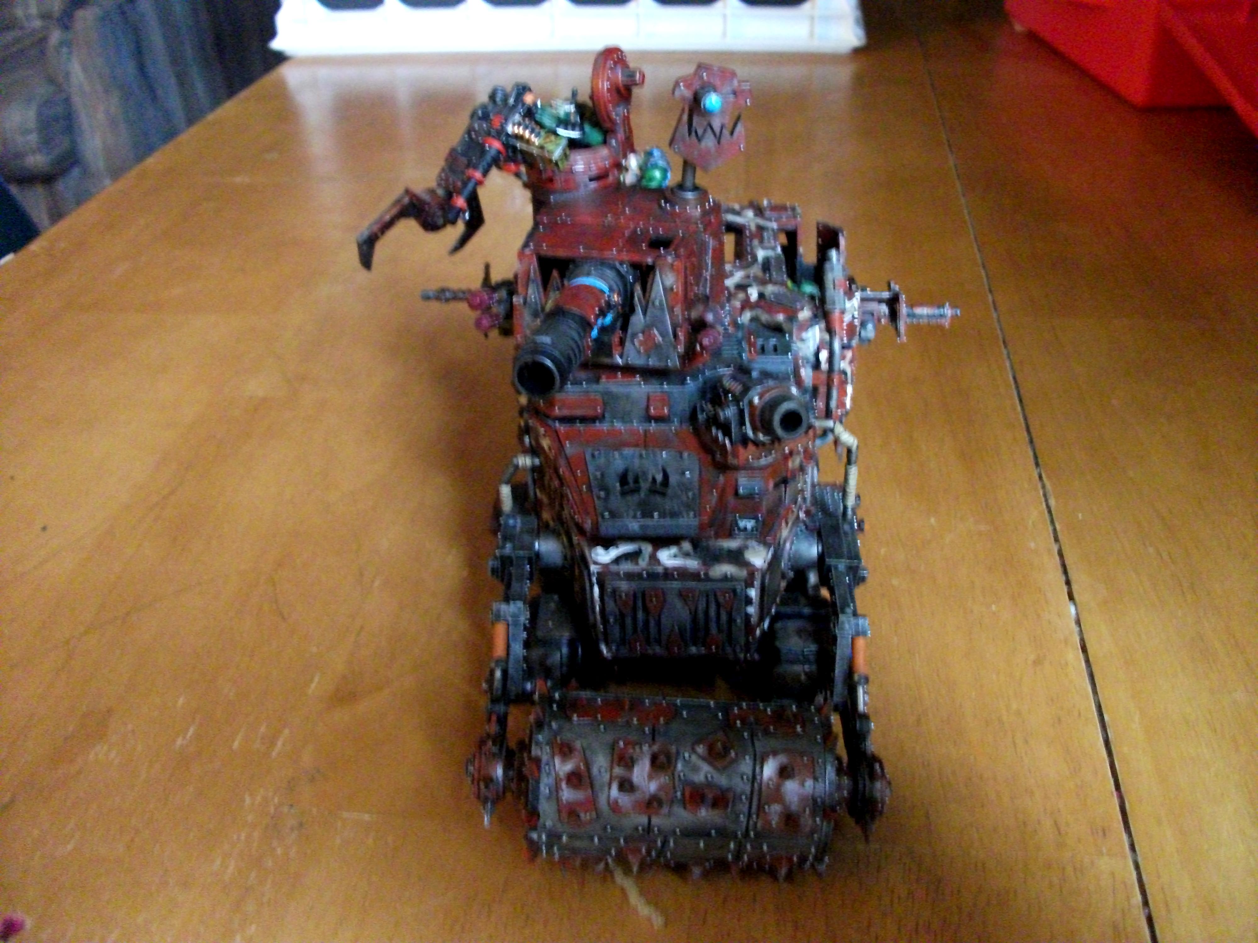 Battlewagon, Orks, Battlewagon with Deffrolla