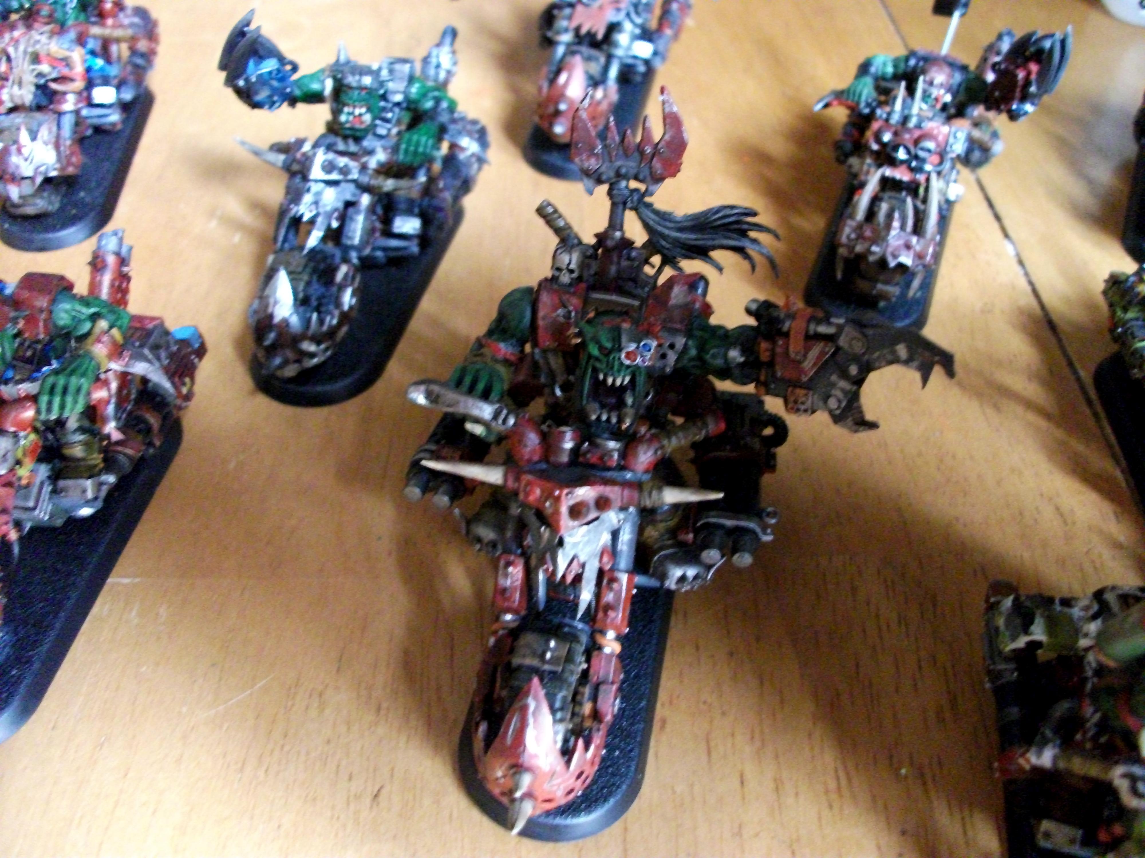 Nob Biker, Nob Warbiker, Orks, War Biker, Warbike, Warbiker, Warboss, Warboss Biker, Warboss Warbiker