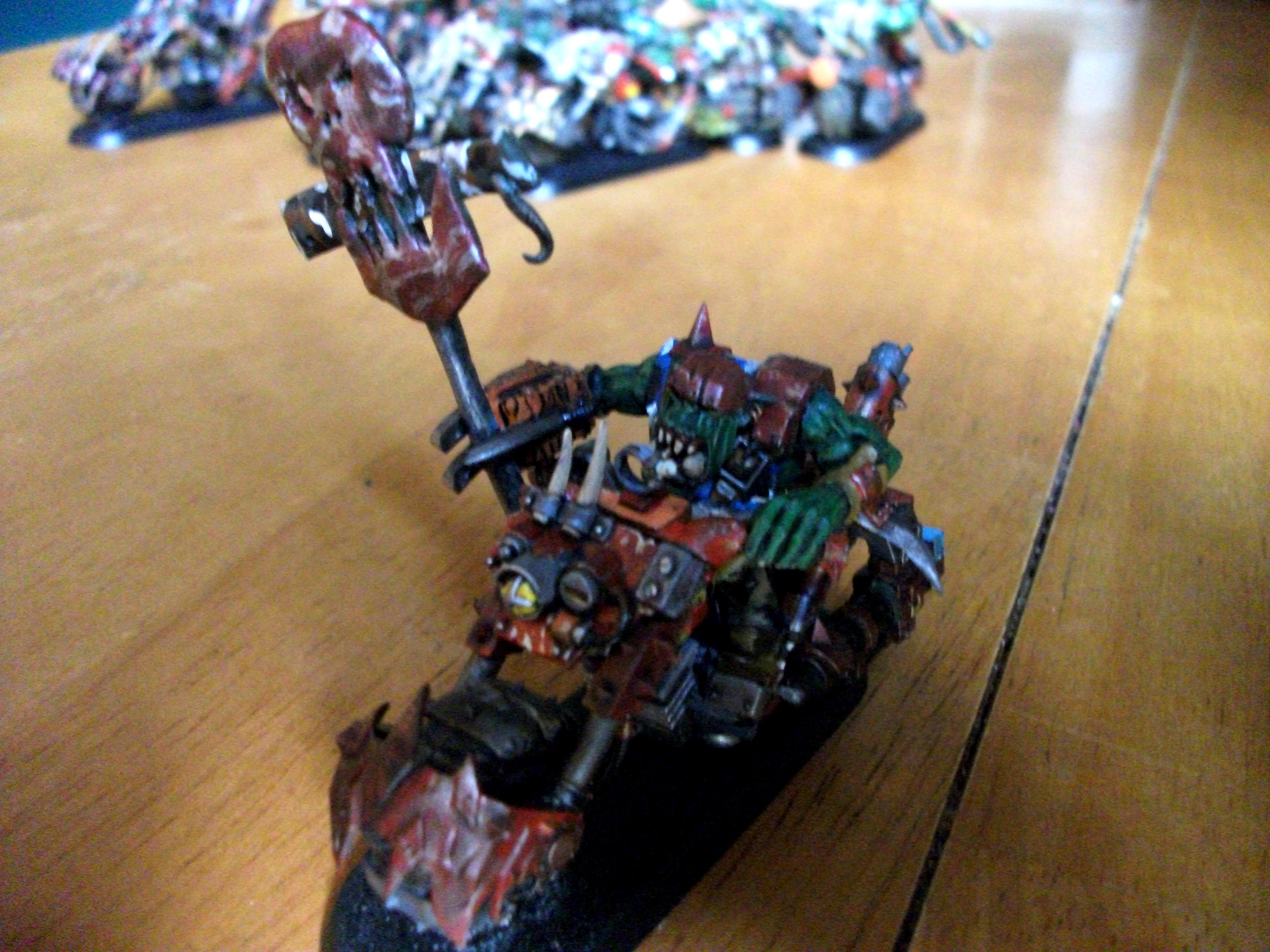 Nob Biker, Nob Warbiker, Orks, Waaagh Banner, War Biker, Warbiker