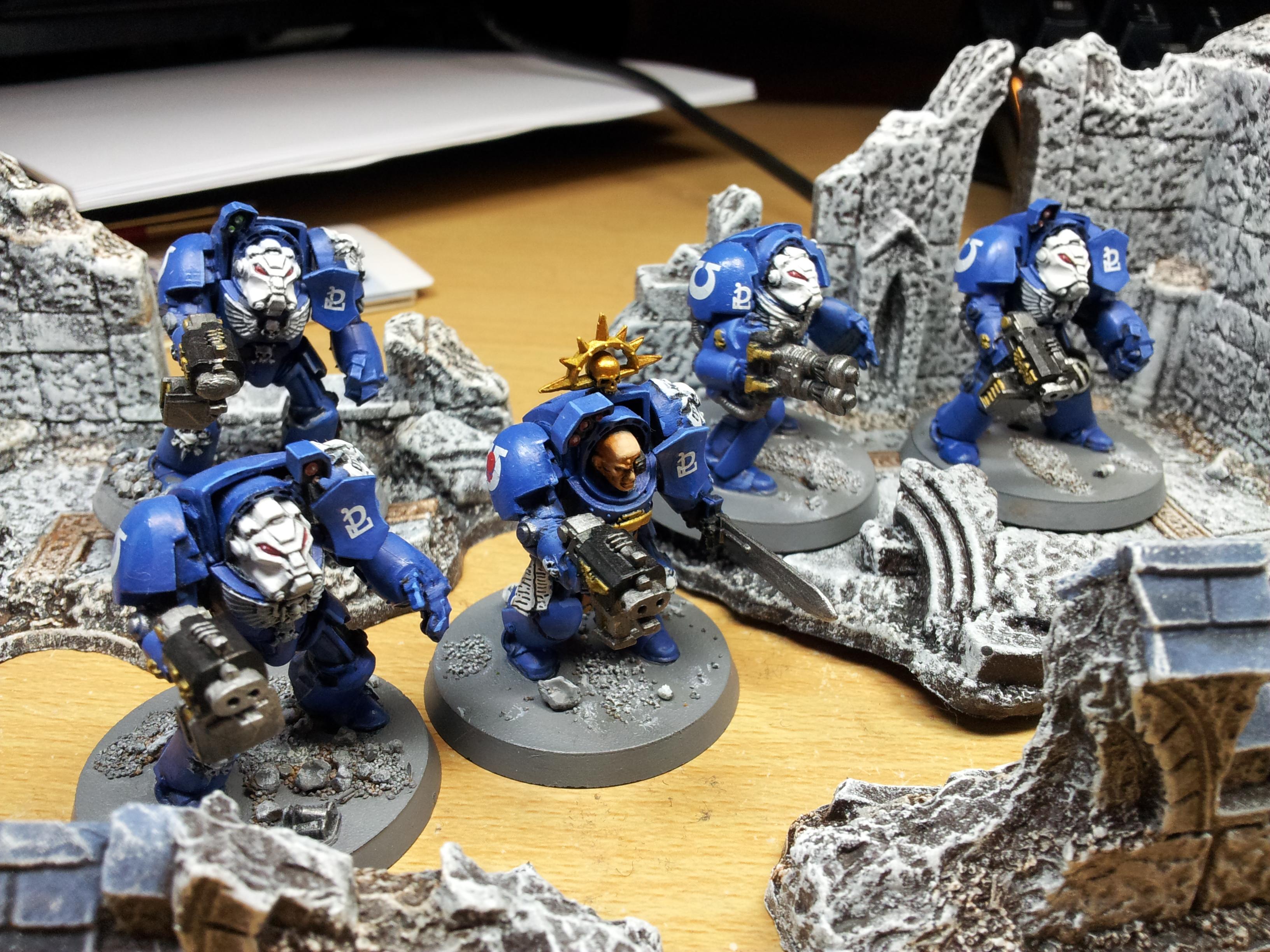Assault On Black Reach, Space Marines, Terminator Armor, Ultramarines