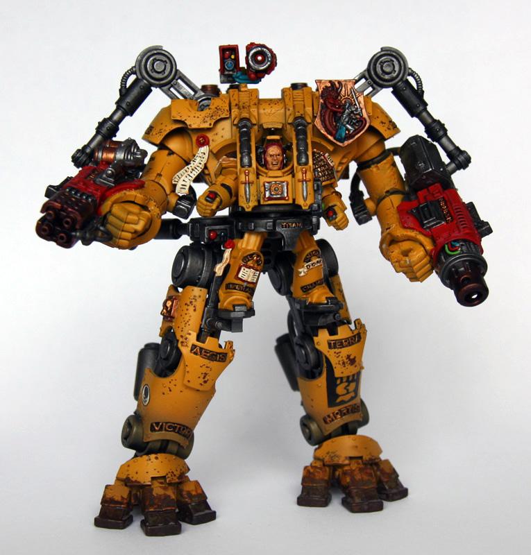 Dreadknight, Imperial Fists, Space Marines
