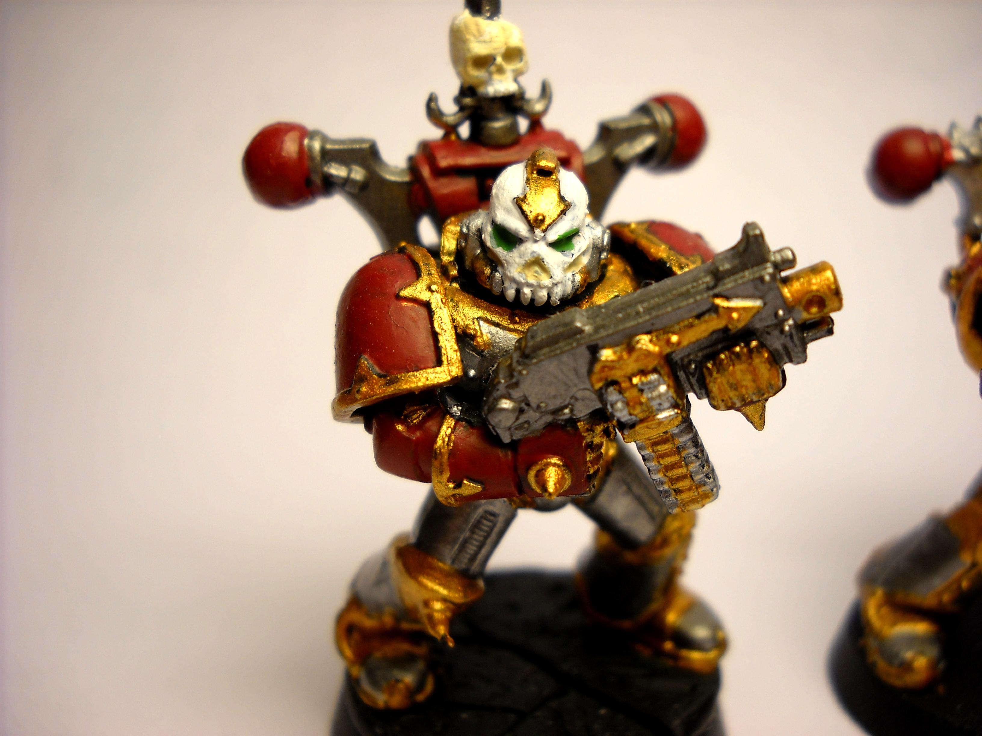 Chaos Space Marines, Painting