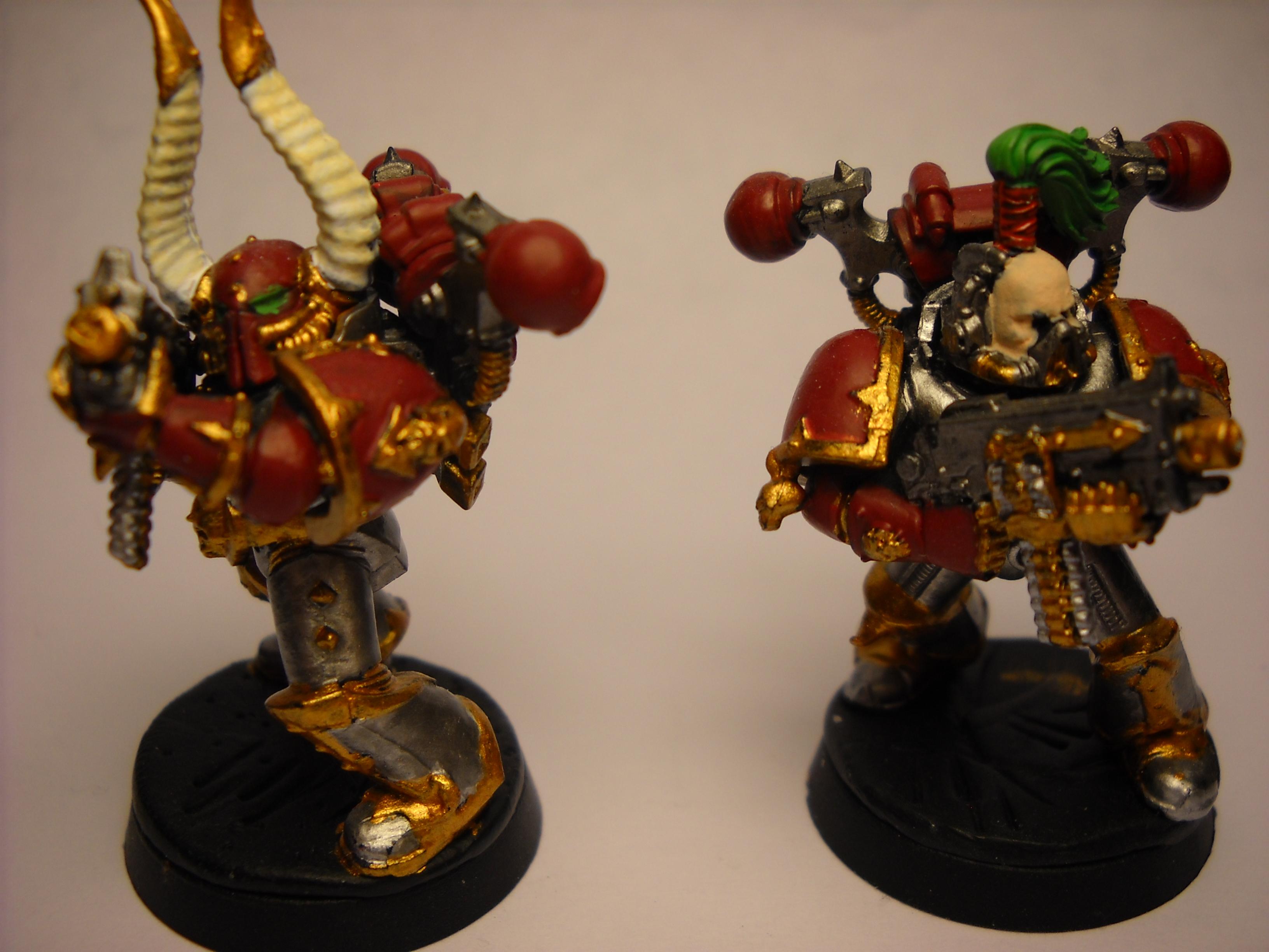 Chaos Space Marines, Painting