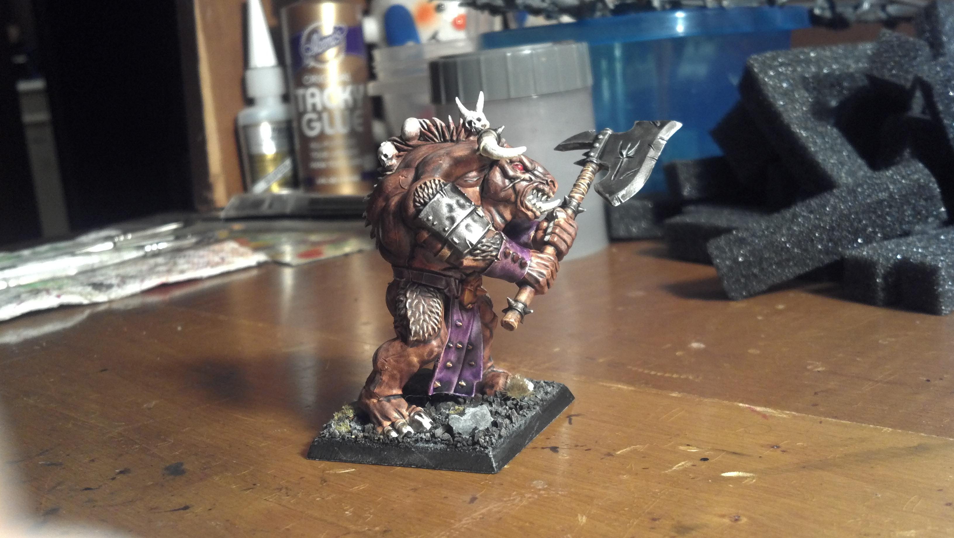 Newly finished Minotaur!