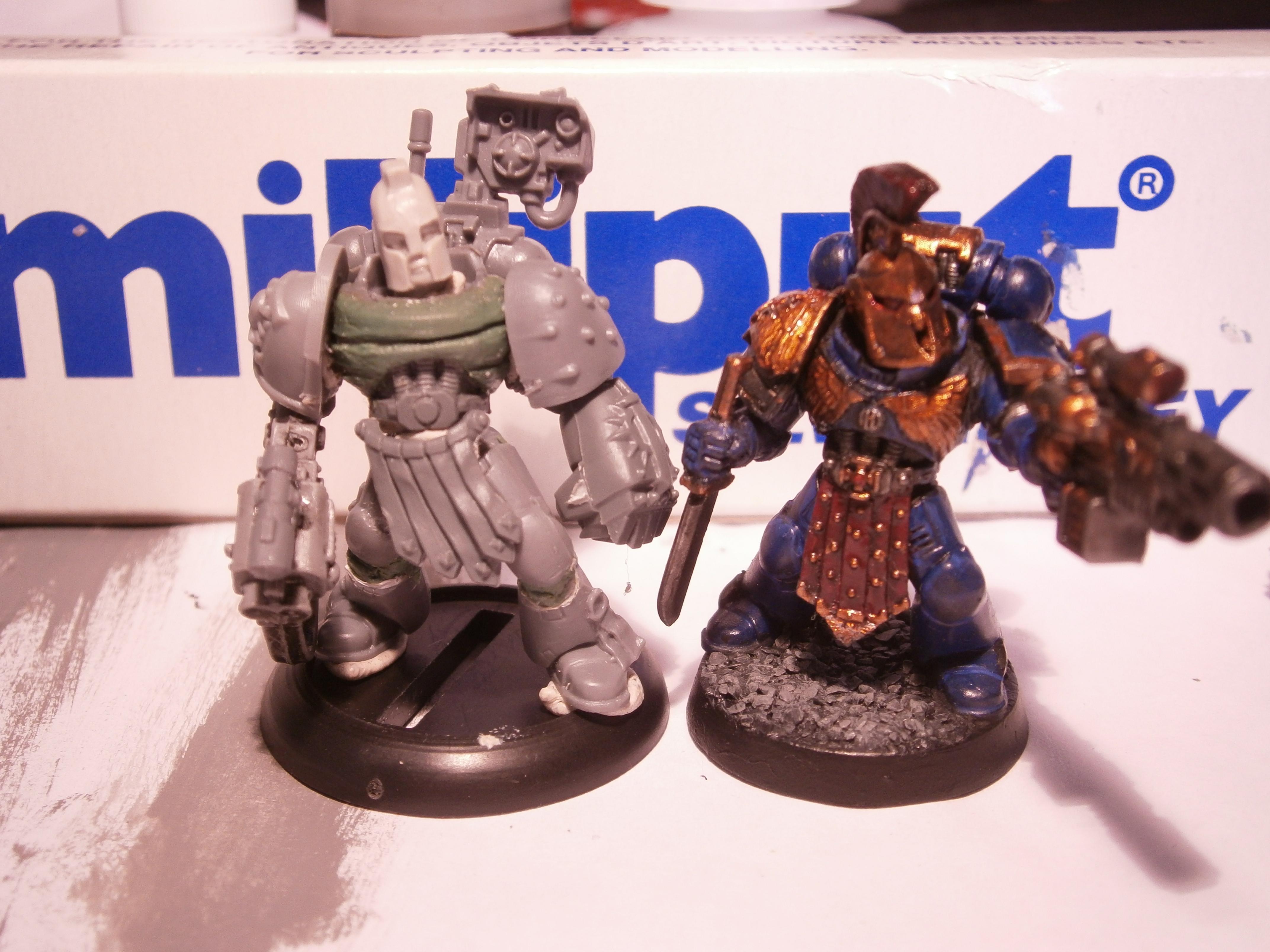 Counts As, Pedro Kantor, Space Marines, Ultramarines, Warhammer 40,000, Work In Progress