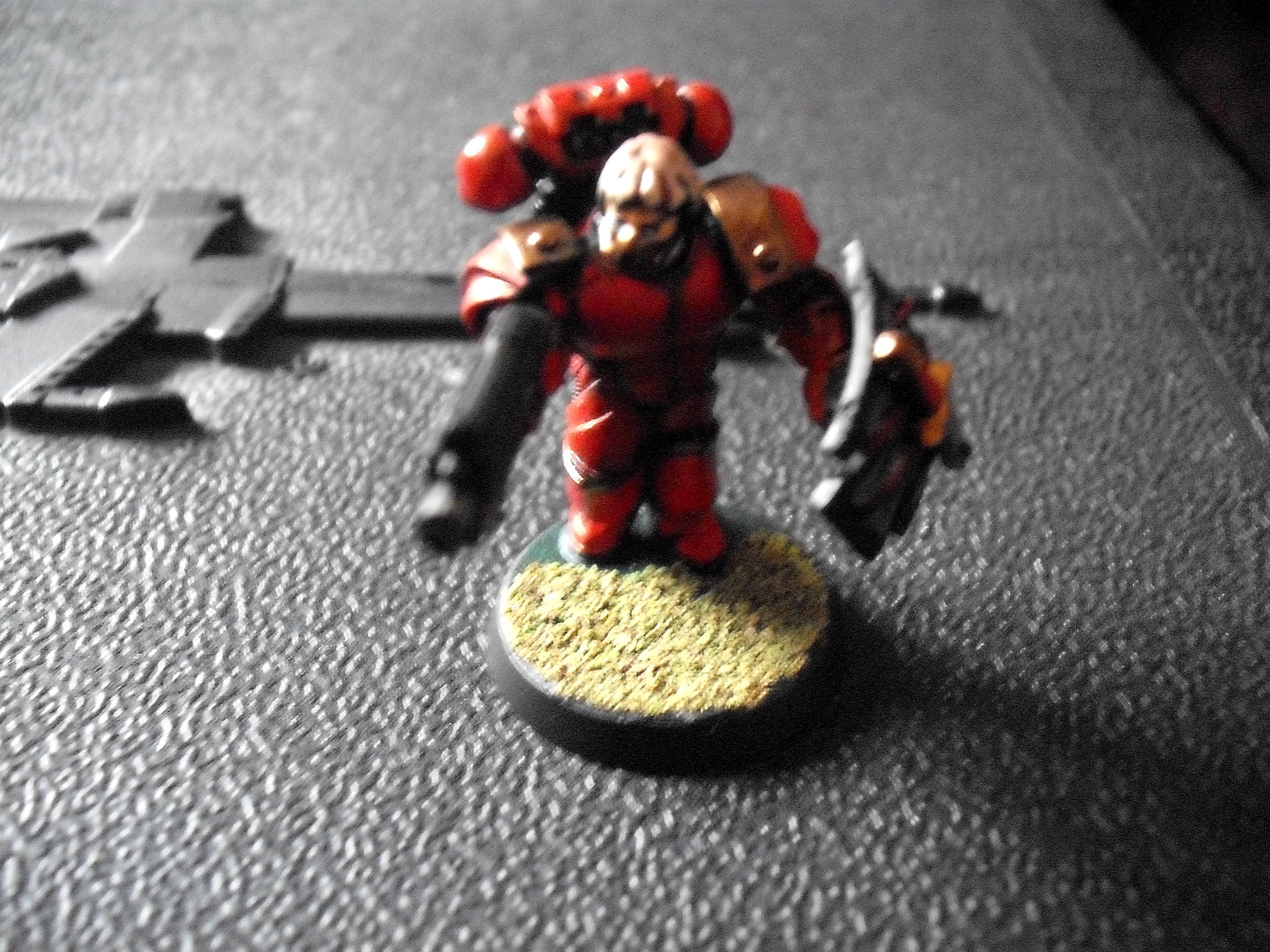 Blood Angels, Bolter, Honour Guard, Roman Armour, Storm Shield, Veteran