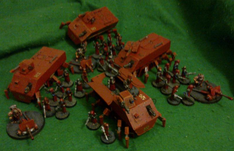 Ad Mech, Chimera, Guard, Imperial, Mechanicus, Platoon, Skitarii