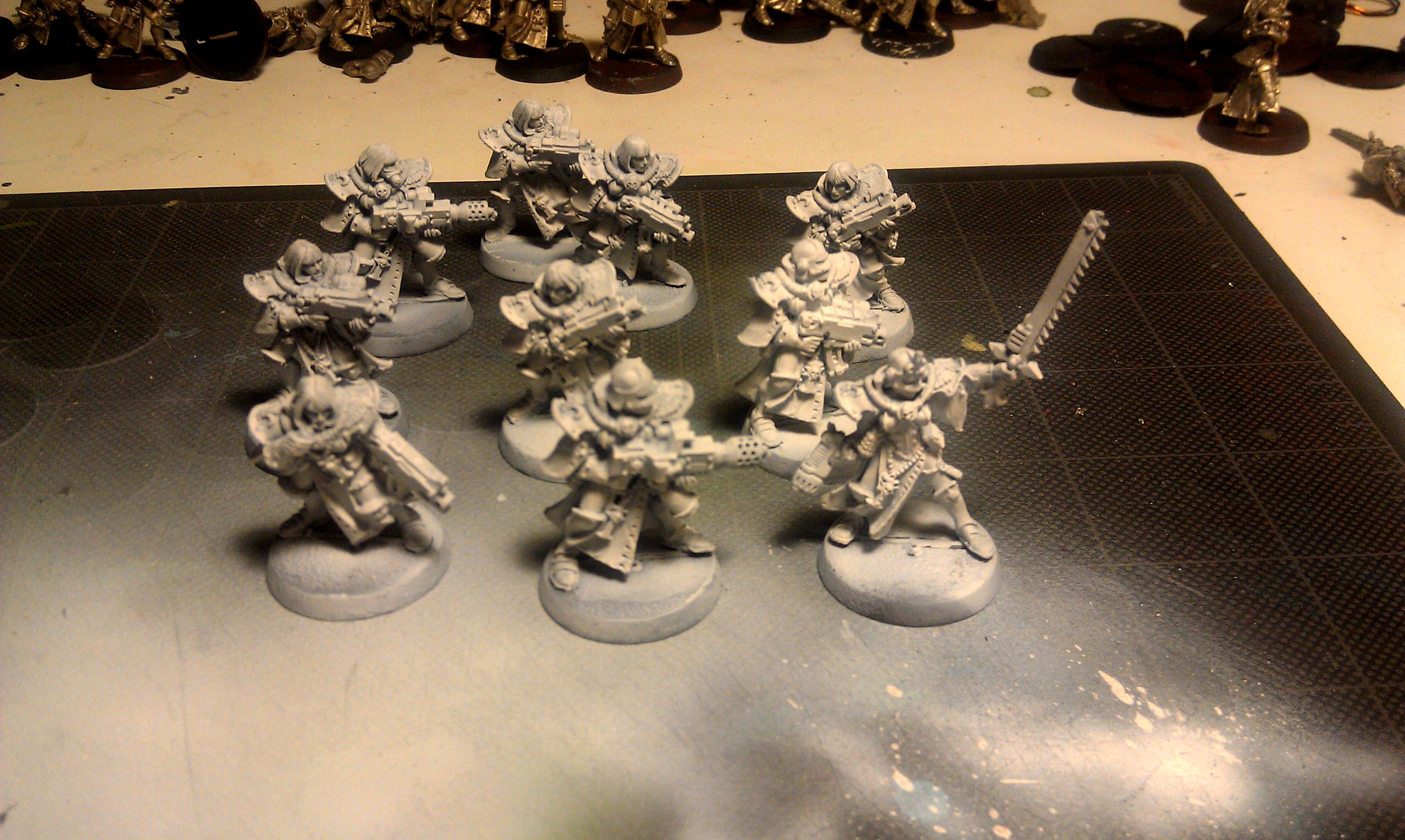 Battle, Medusa, Sisters Of Battle, Warhammer 40,000, Warhammer Fantasy, Work In Progress