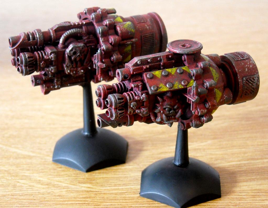 Battlefleet Gothic, Orks, Scratch Build