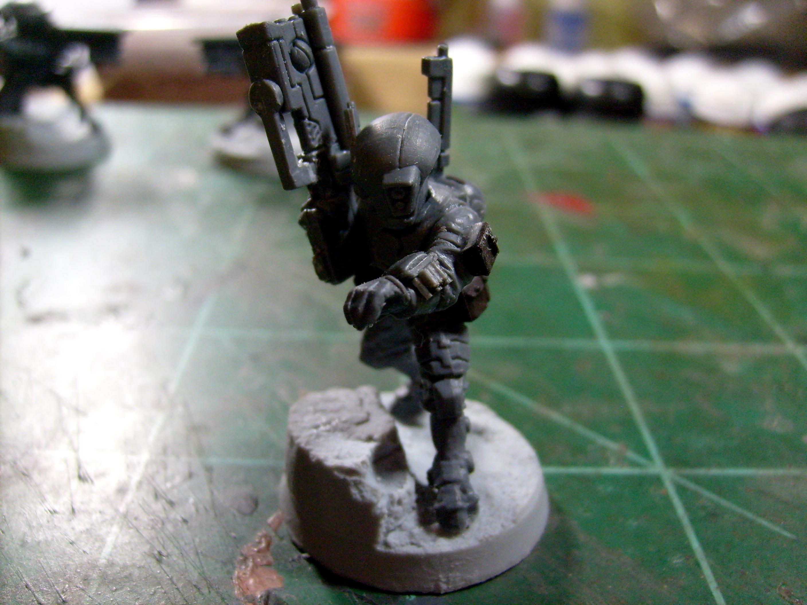 Base, Desert, Mesa, Pathfinders, Resin, Secret Weapon, Tau, Warhammer 40,000