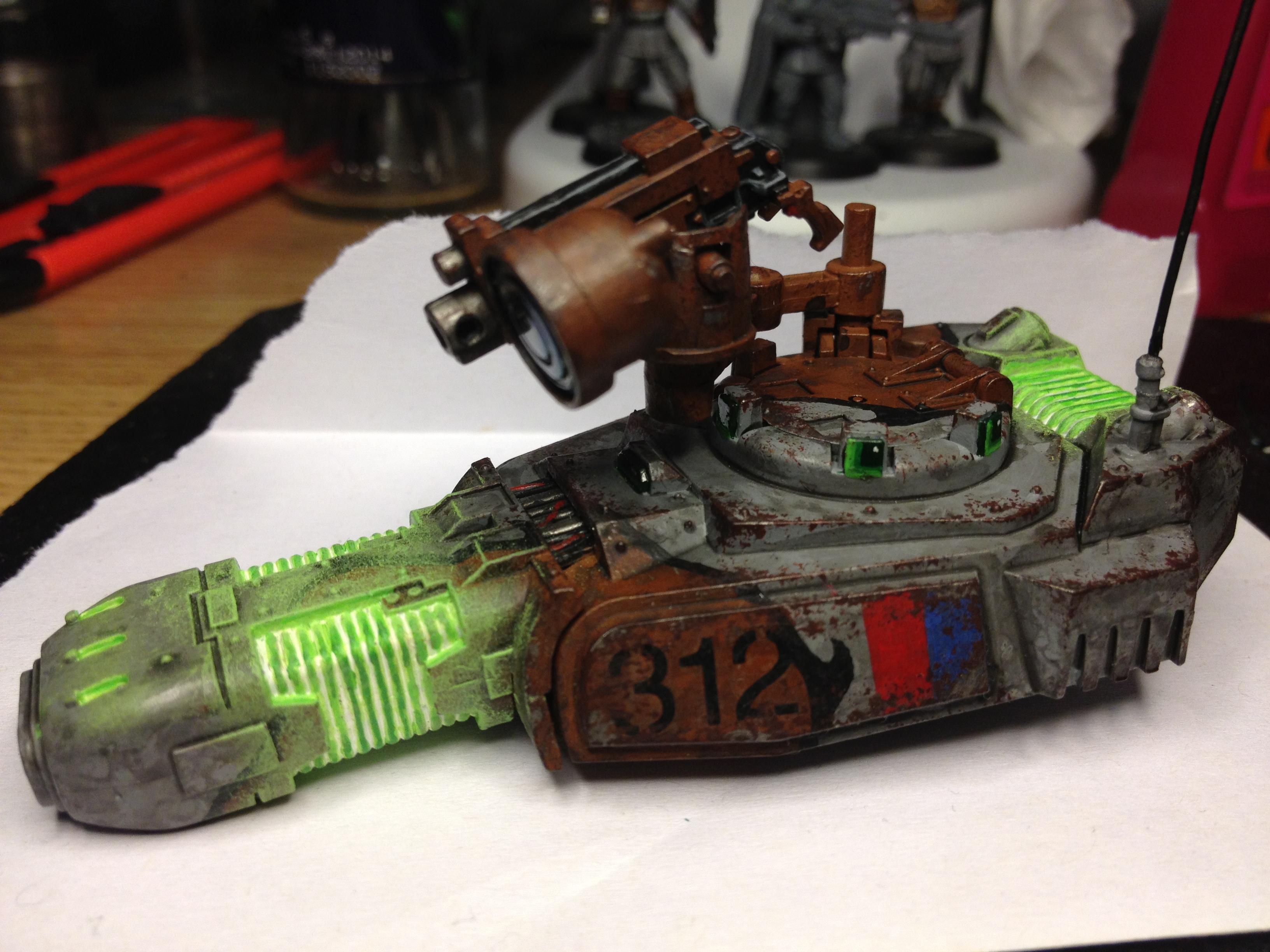 Cadians, Executioner, Imperial Guard, Leman Russ, Leman Russ Executioner, Object Source Lighting, Turret, Urban Camo