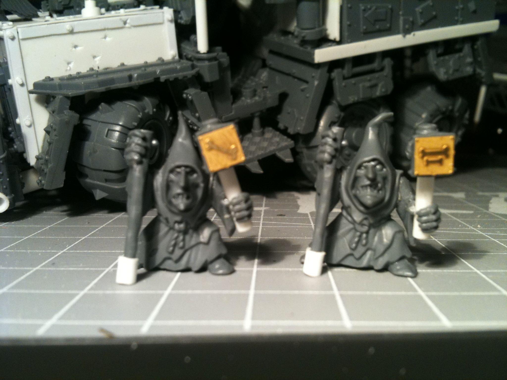 Da Dark Angelz, Gms, Grot Riggers, Orks, Trukk, Work In Progress