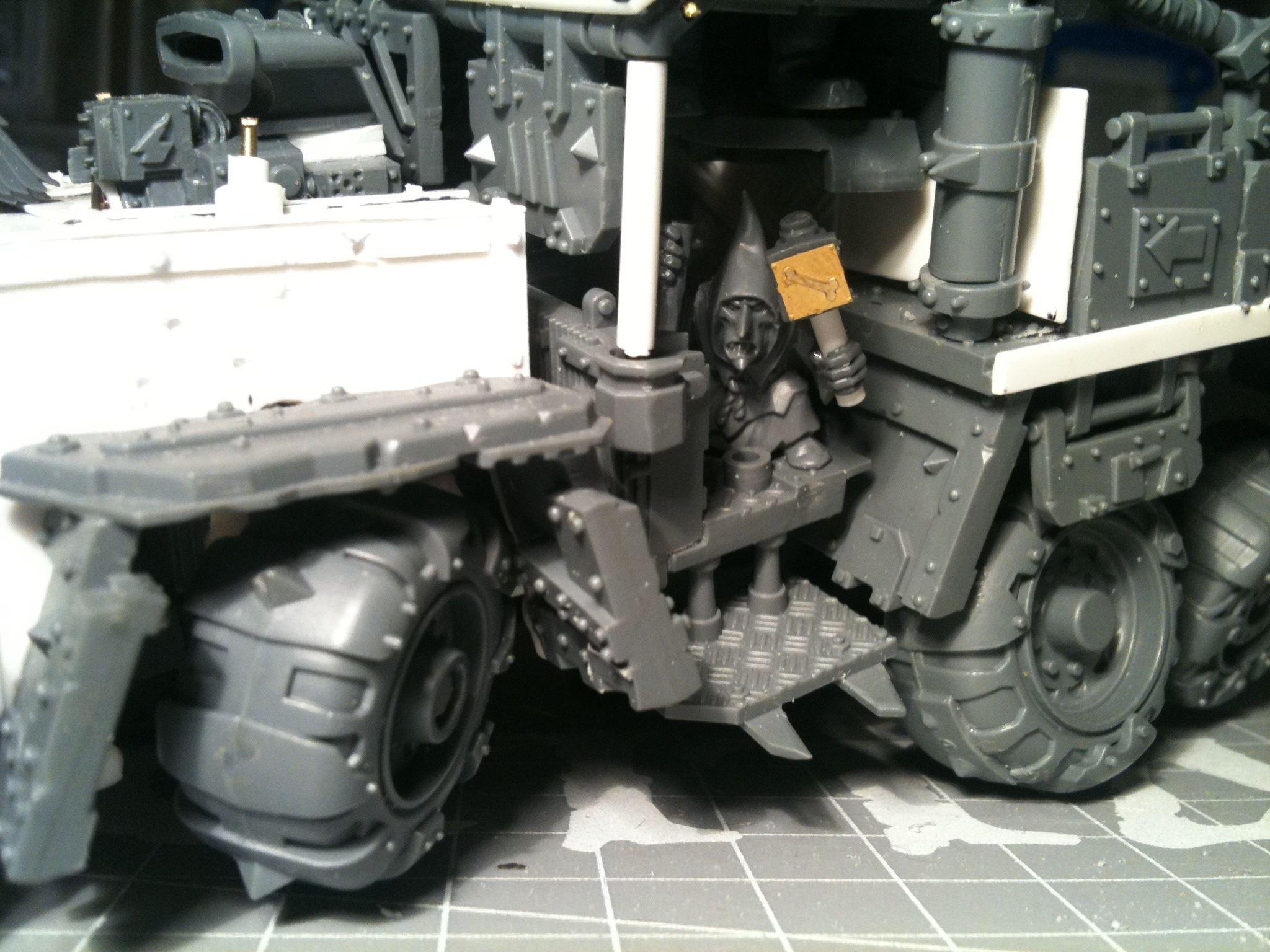 Da Dark Angelz, Gms, Grot Riggers, Orks, Trukk, Work In Progress