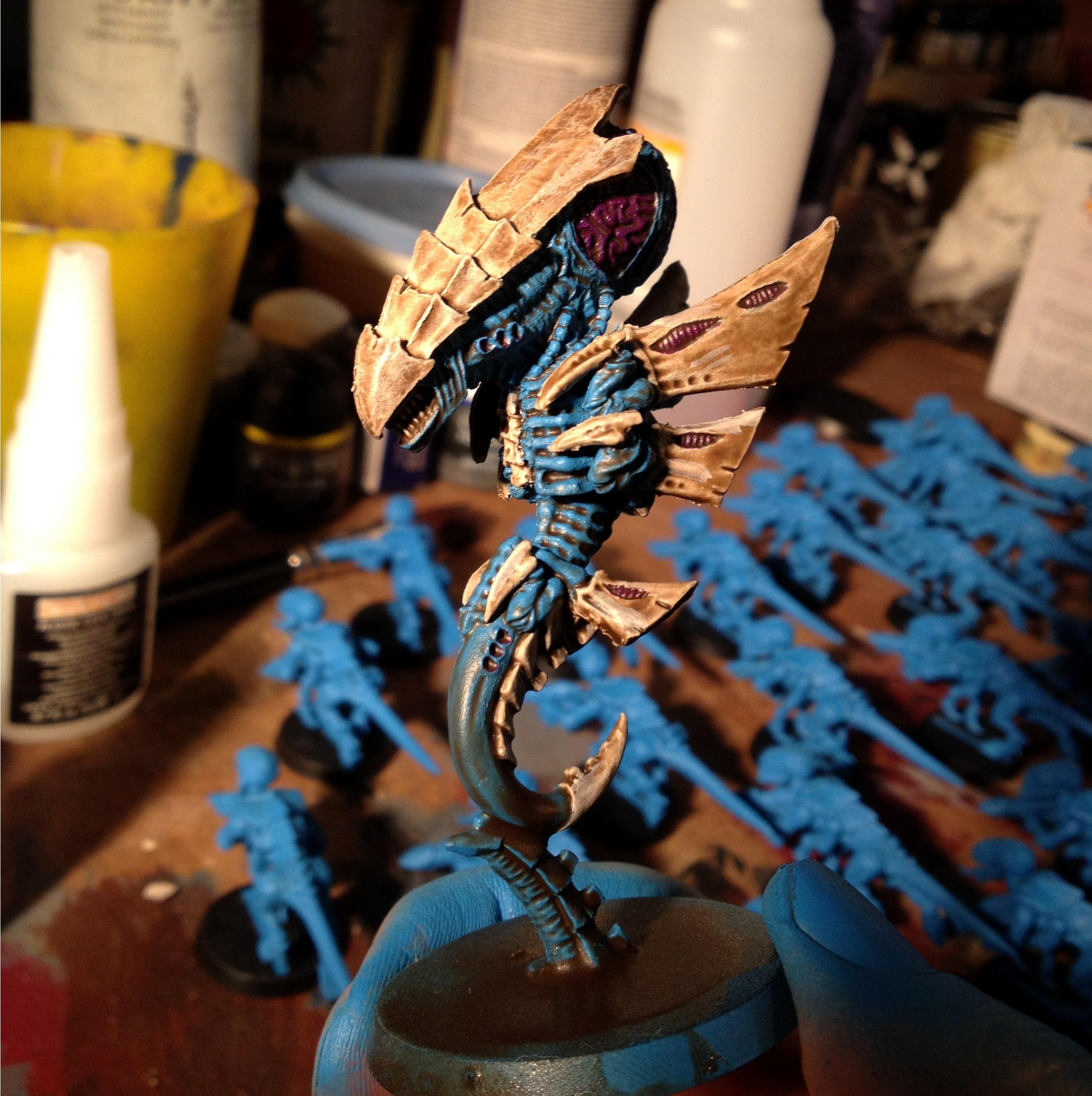 Dipped, Tyranids, Warhammer 40,000, Work In Progress