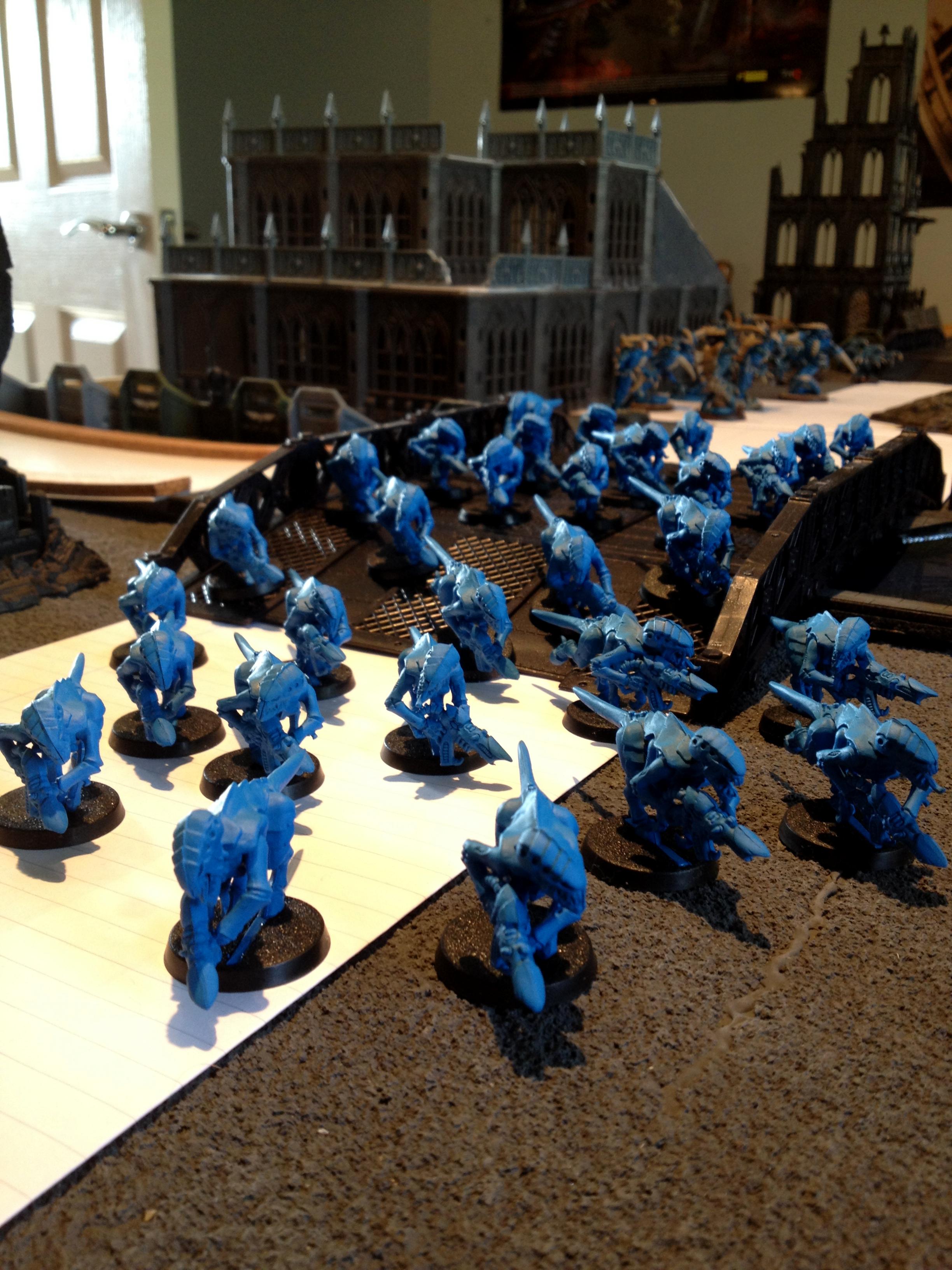 Dipped, Tyranids, Warhammer 40,000, Work In Progress