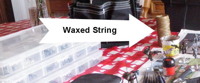 Waxed String