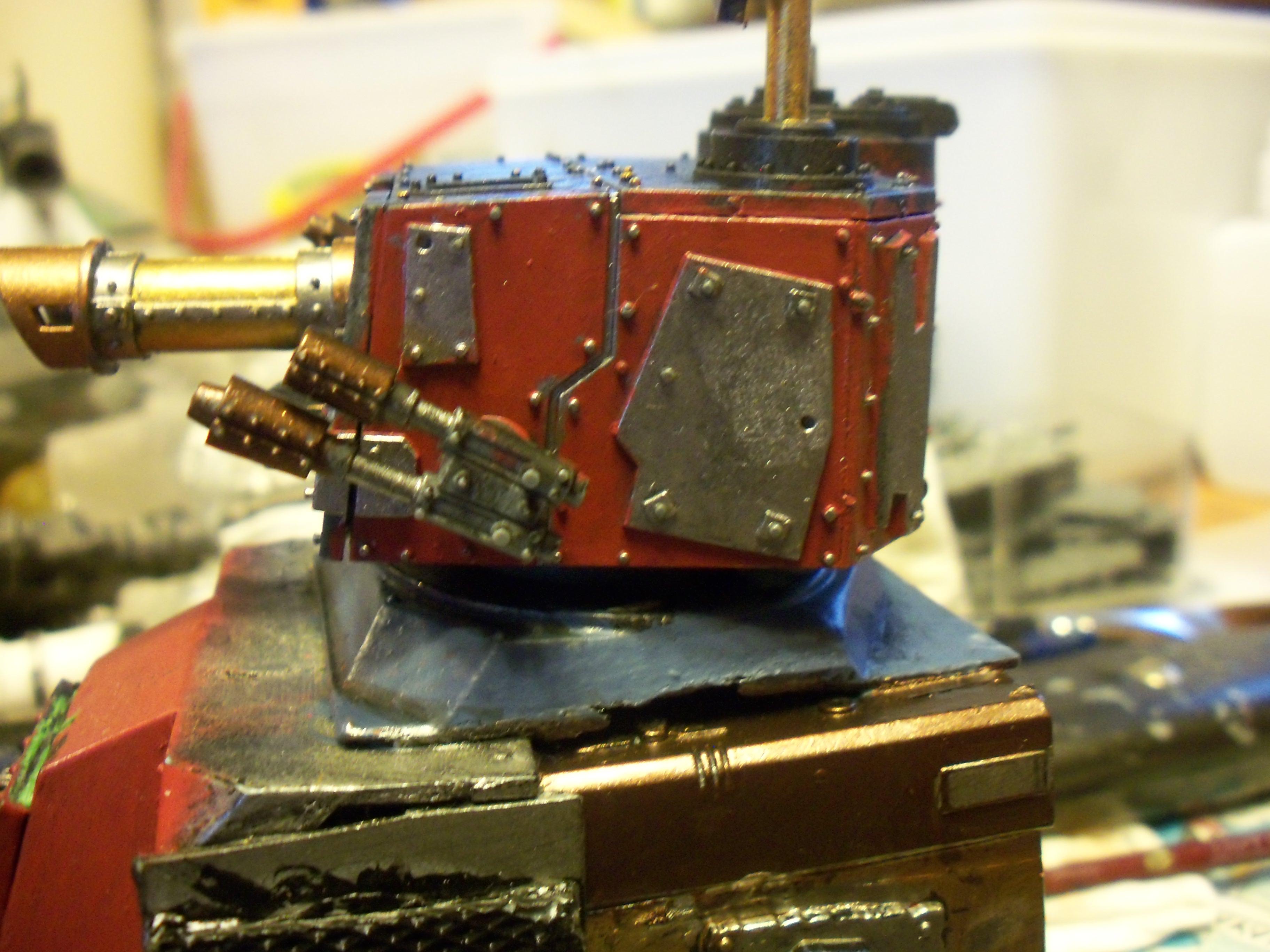 Orks, Nearly completed BW kannon turret side 2
