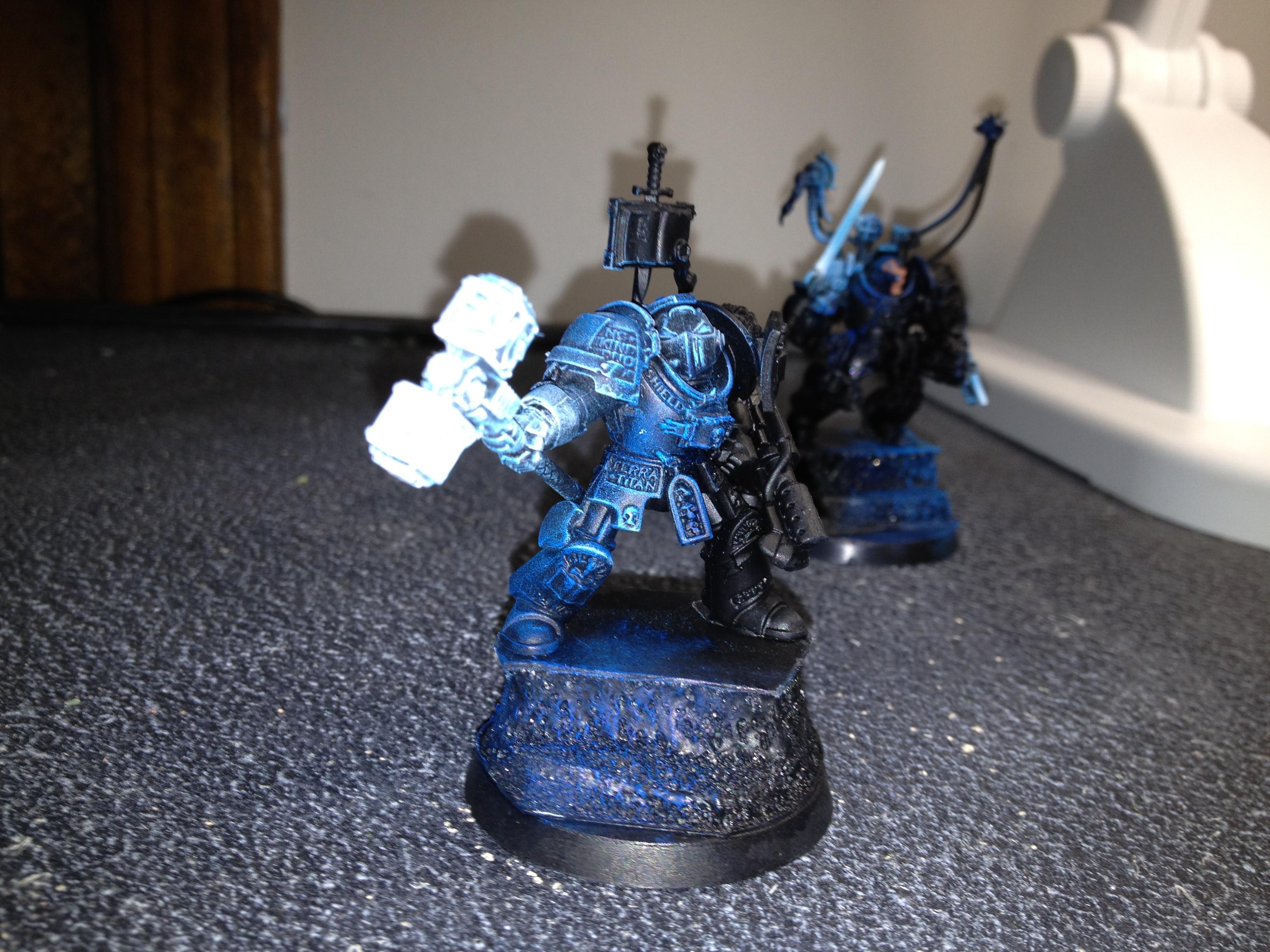 Grey Knights, Object Source Lighting, Terminator Armor