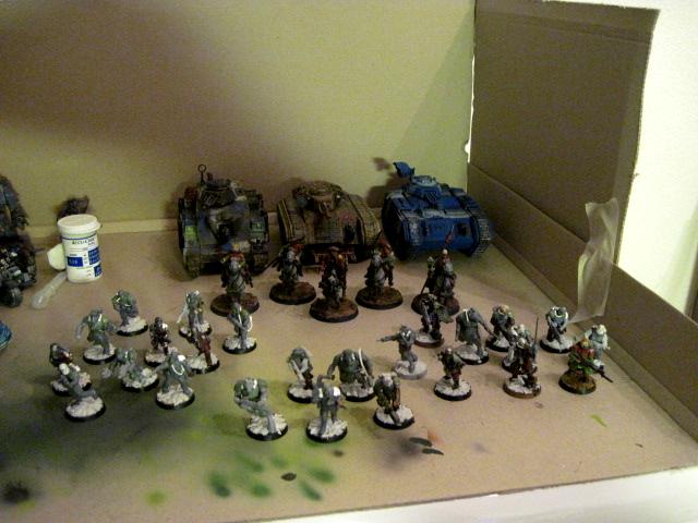 500 point start guard army