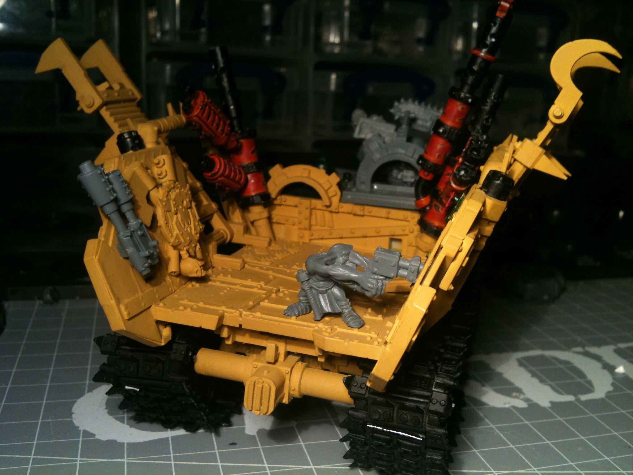 Da Dark Angelz, Gms, Grot Riggers, Orks, Trukk, Work In Progress