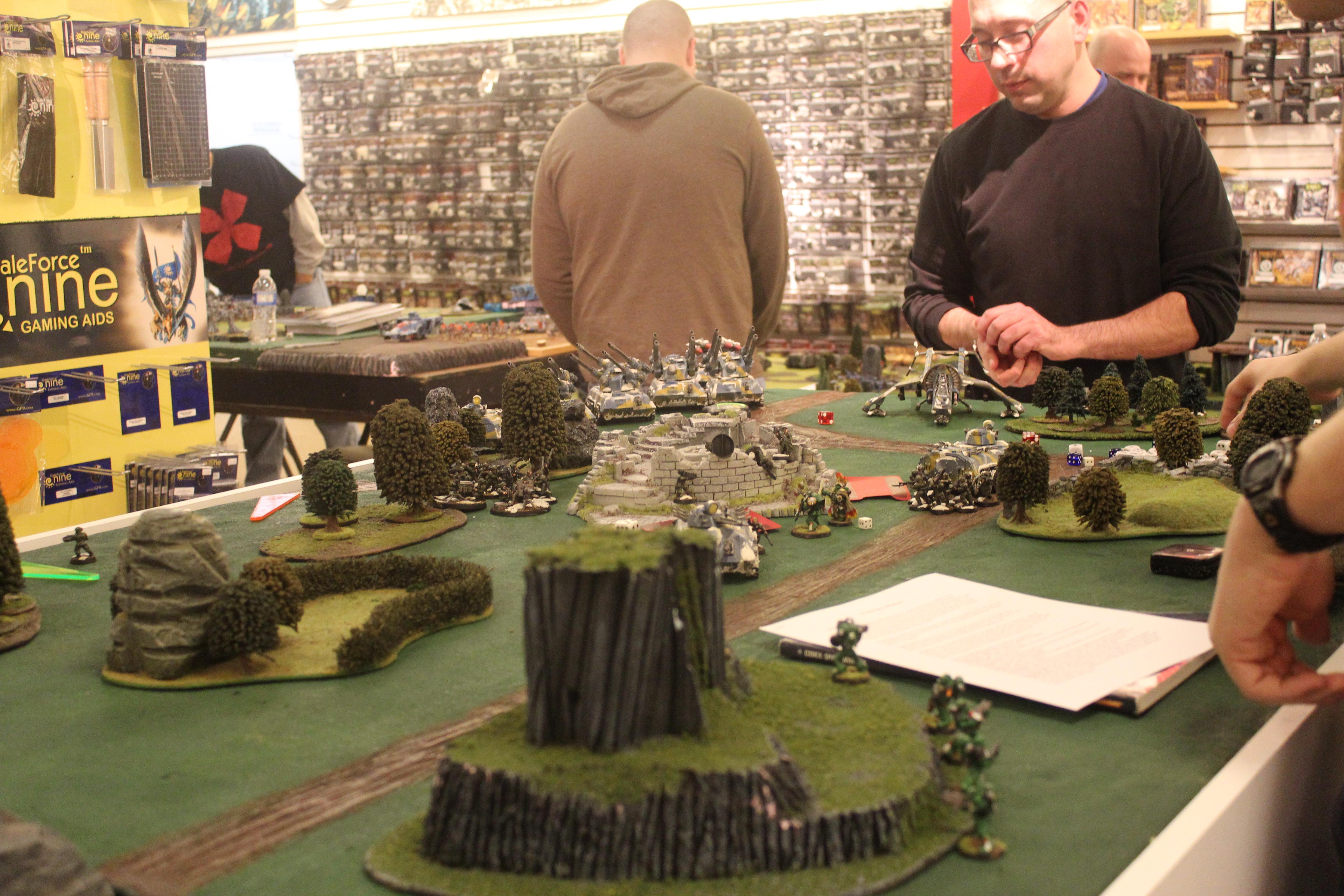 Game, Game Table, Terrain, Warhammer 40,000