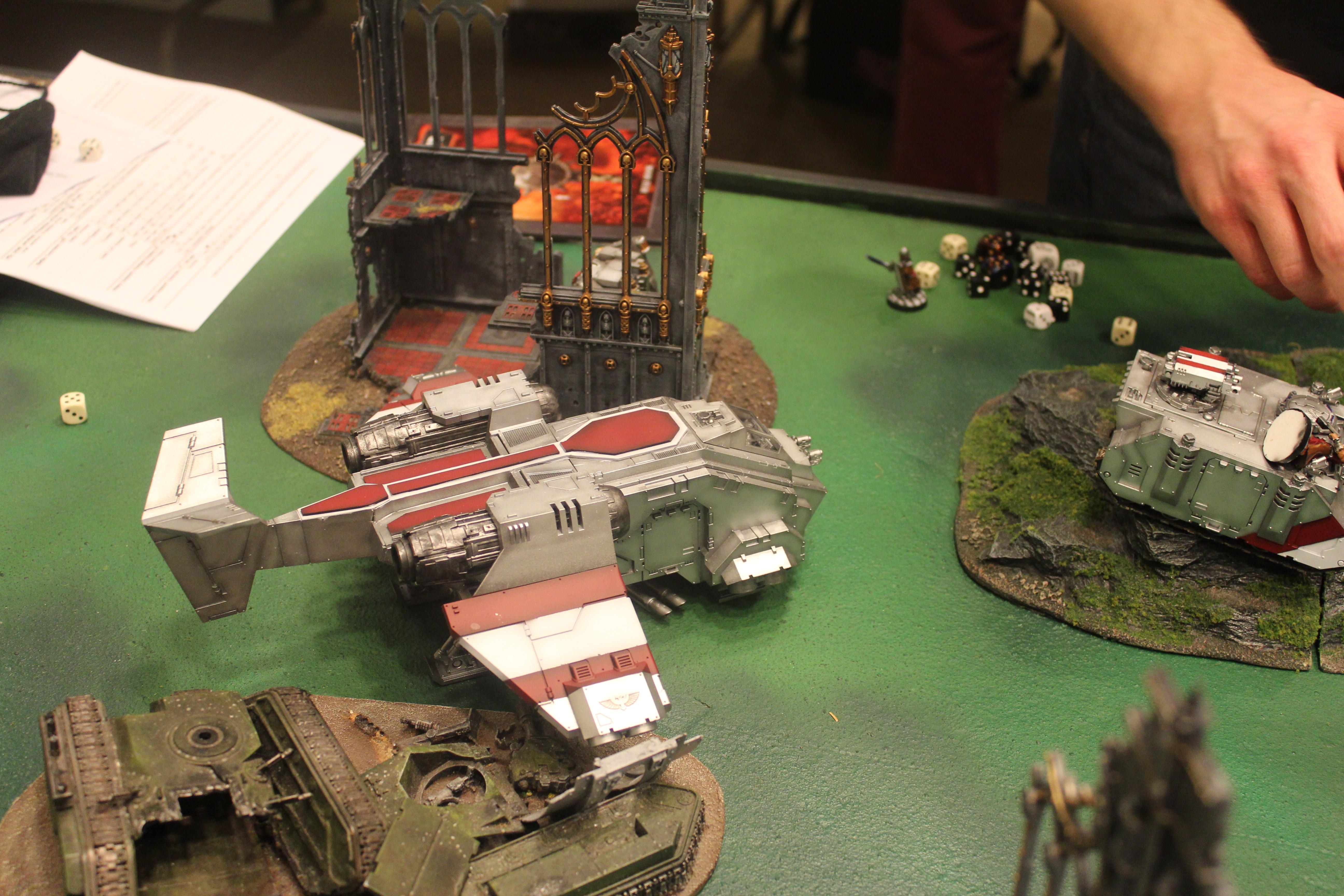 Conversion, Game, Game Table, Stormraven, Terrain, Warhammer 40,000