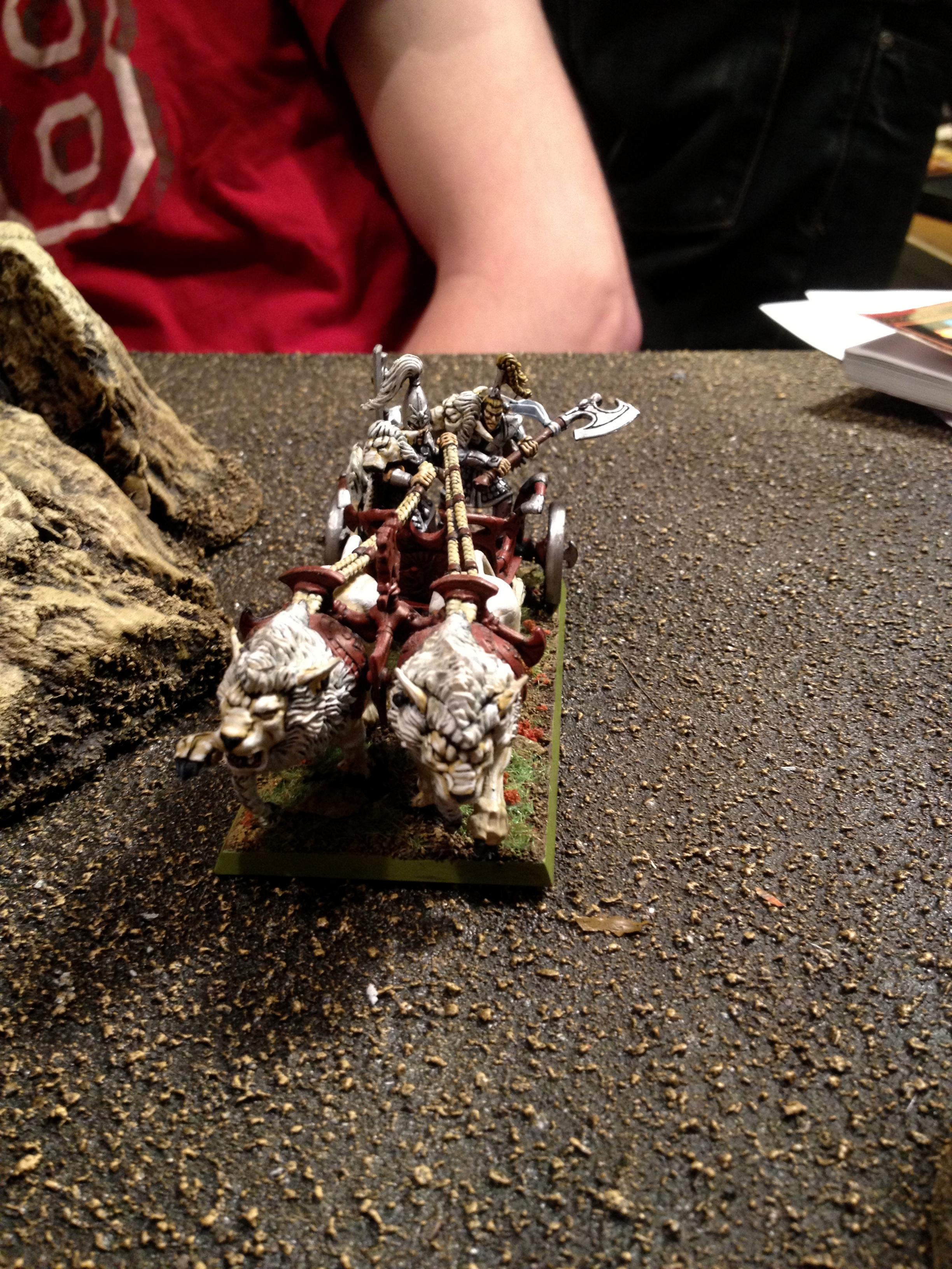 Battle, High Elves, Lion Chariot 