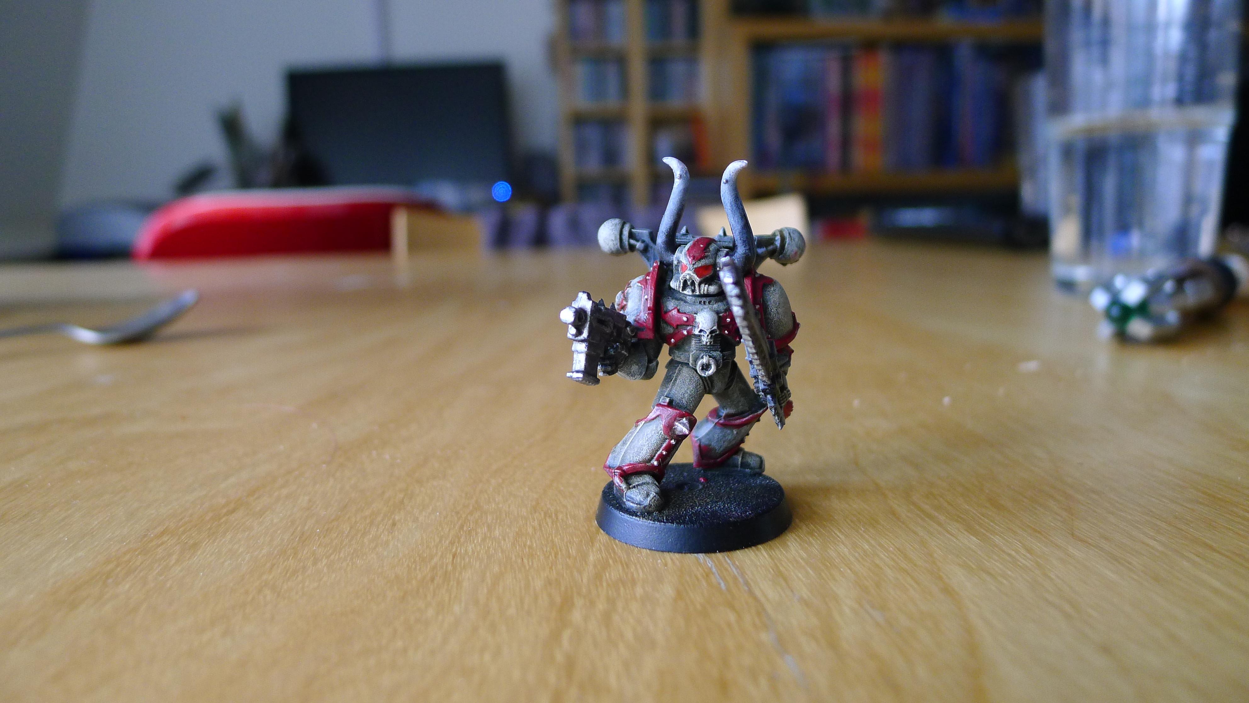 Chaos Space Marines Color Test