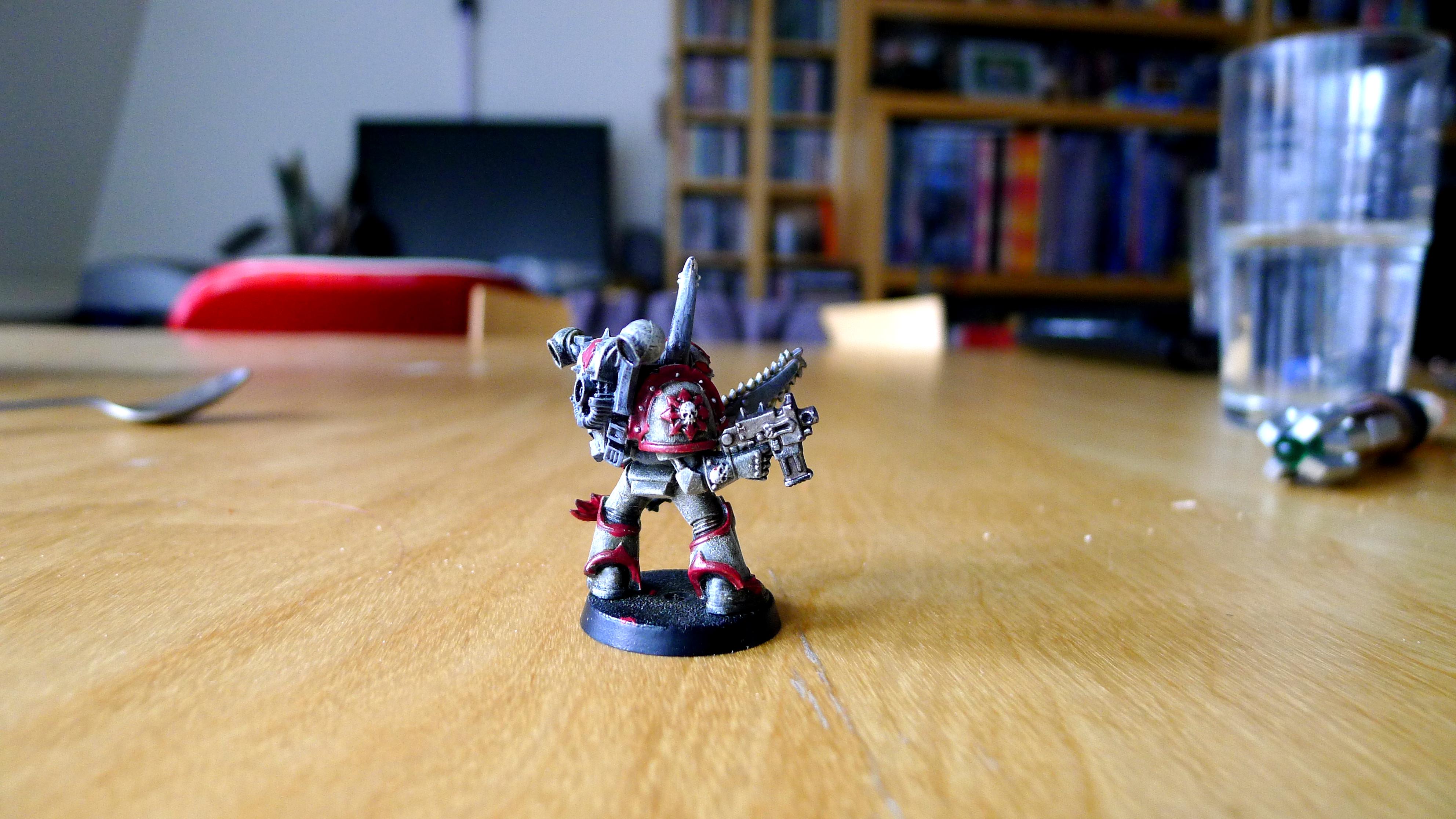 Chaos Space Marines Color Test