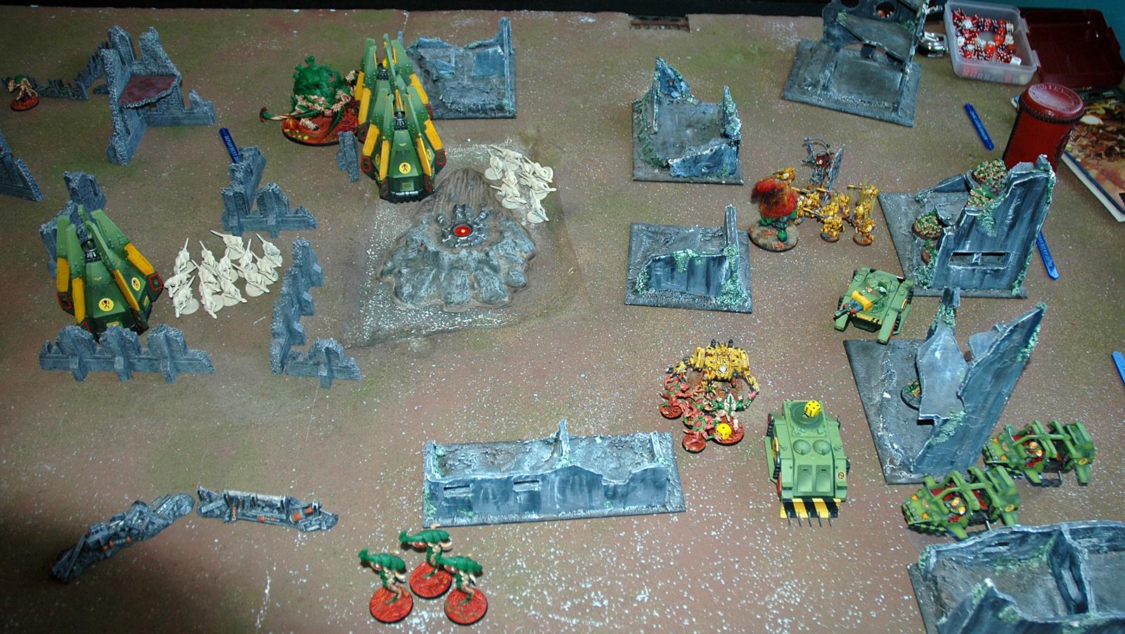 Battle Report, Space Marines, Tyranids, Warhammer 40,000