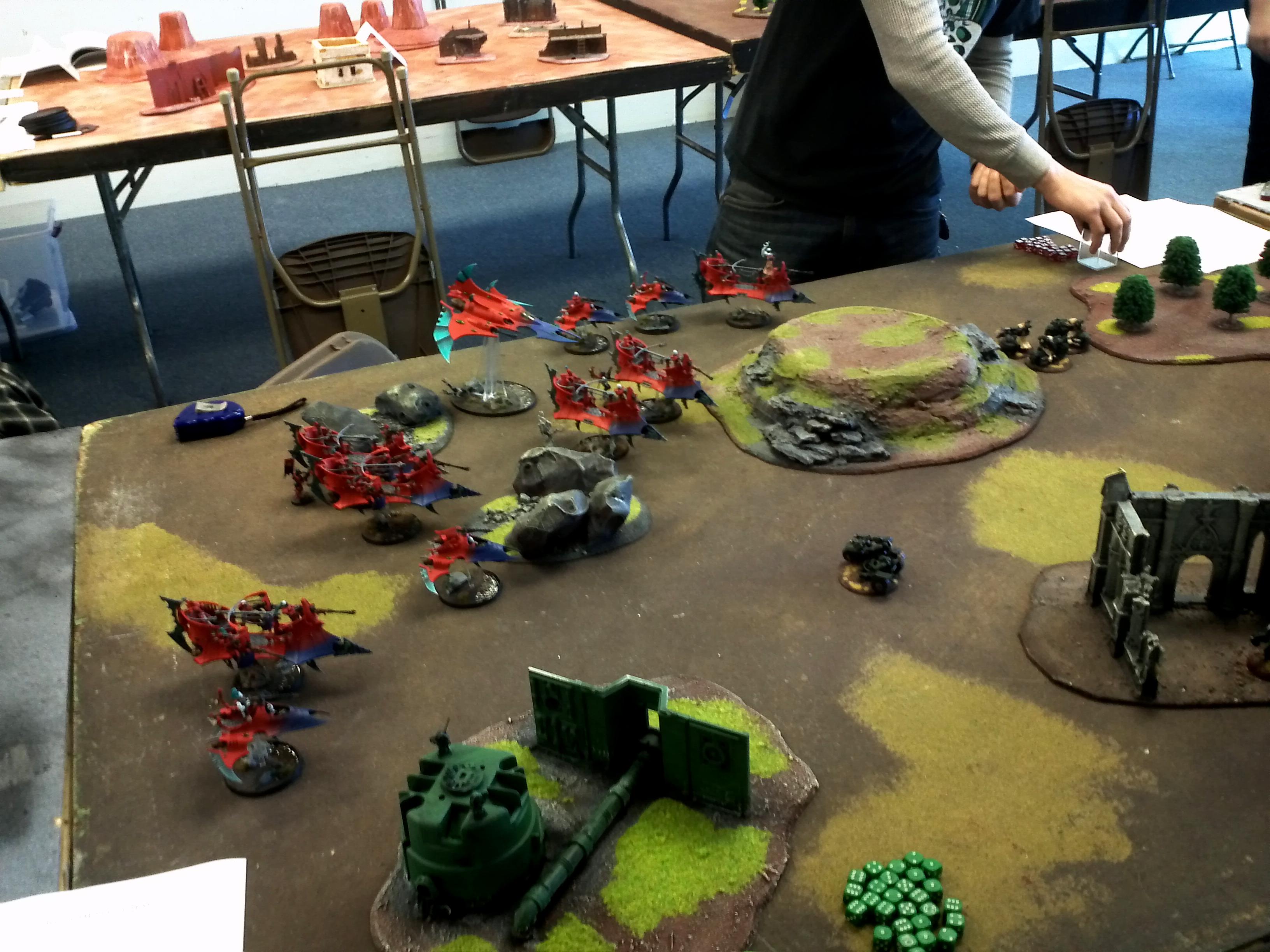 Dark, Deployment, Eldar, Game Table, Tabletop