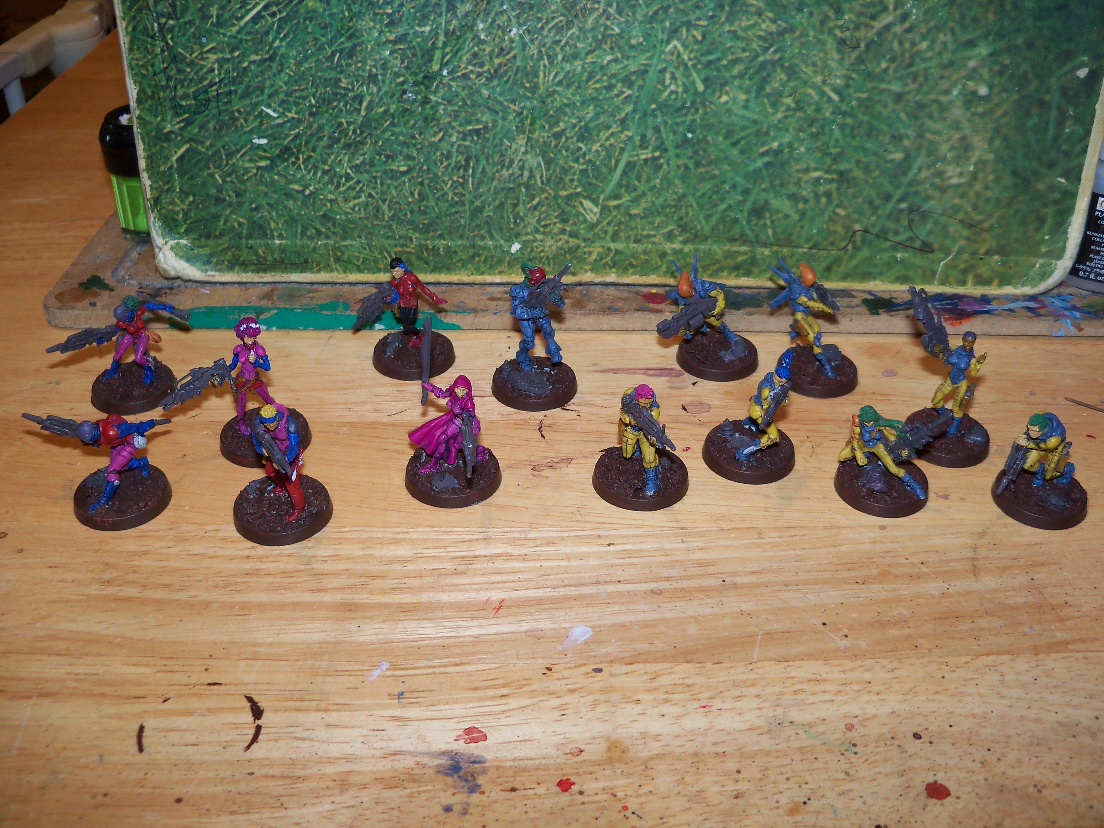 Infinity, Nomads, wip - group shot march 2012