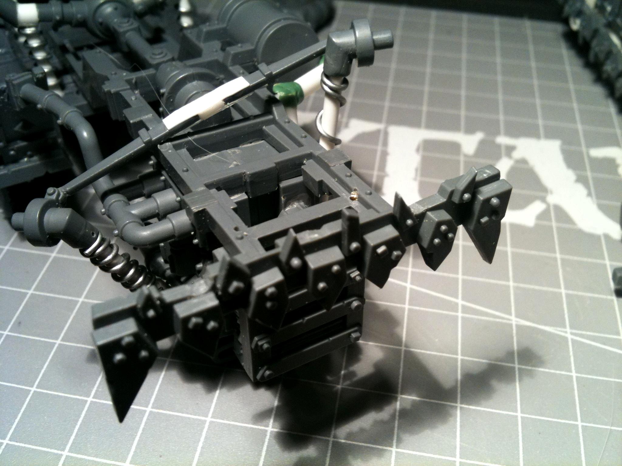 Da Dark Angelz, Gms, Orks, Trukk, Work In Progress