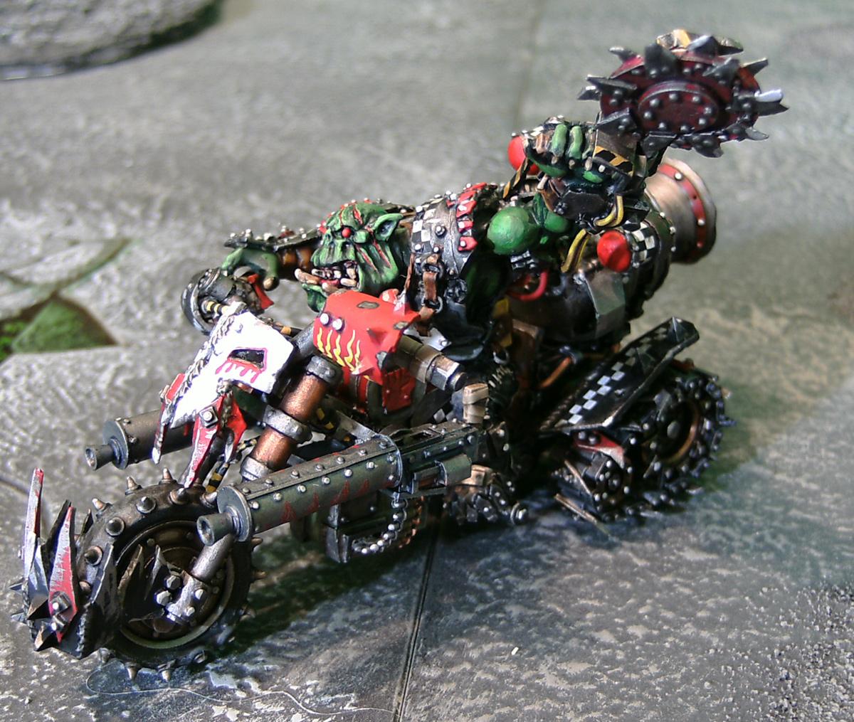 Bike, Biker Boss, Forge World, Orks, Ouze, Warhammer 40,000