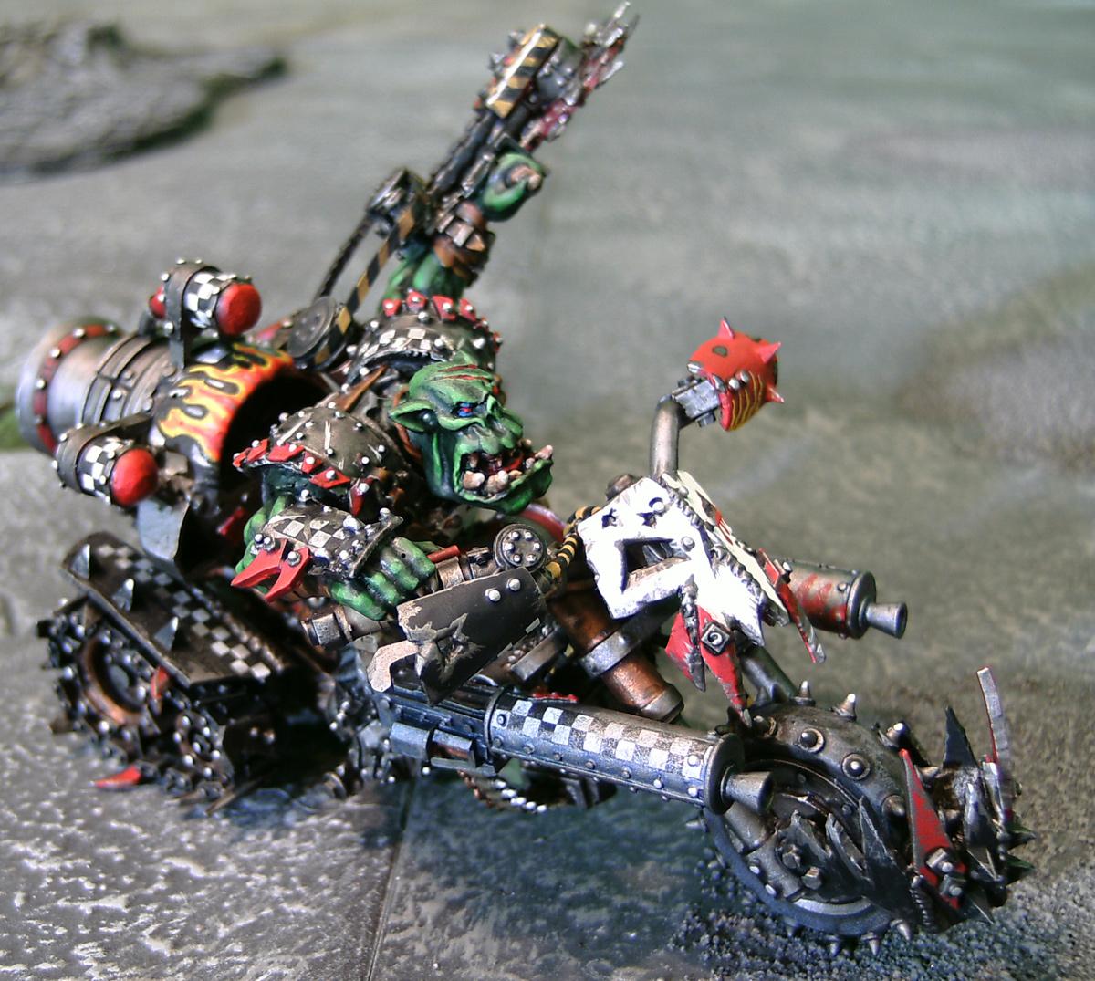 Bike, Biker Boss, Forge World, Orks, Ouze, Warhammer 40,000