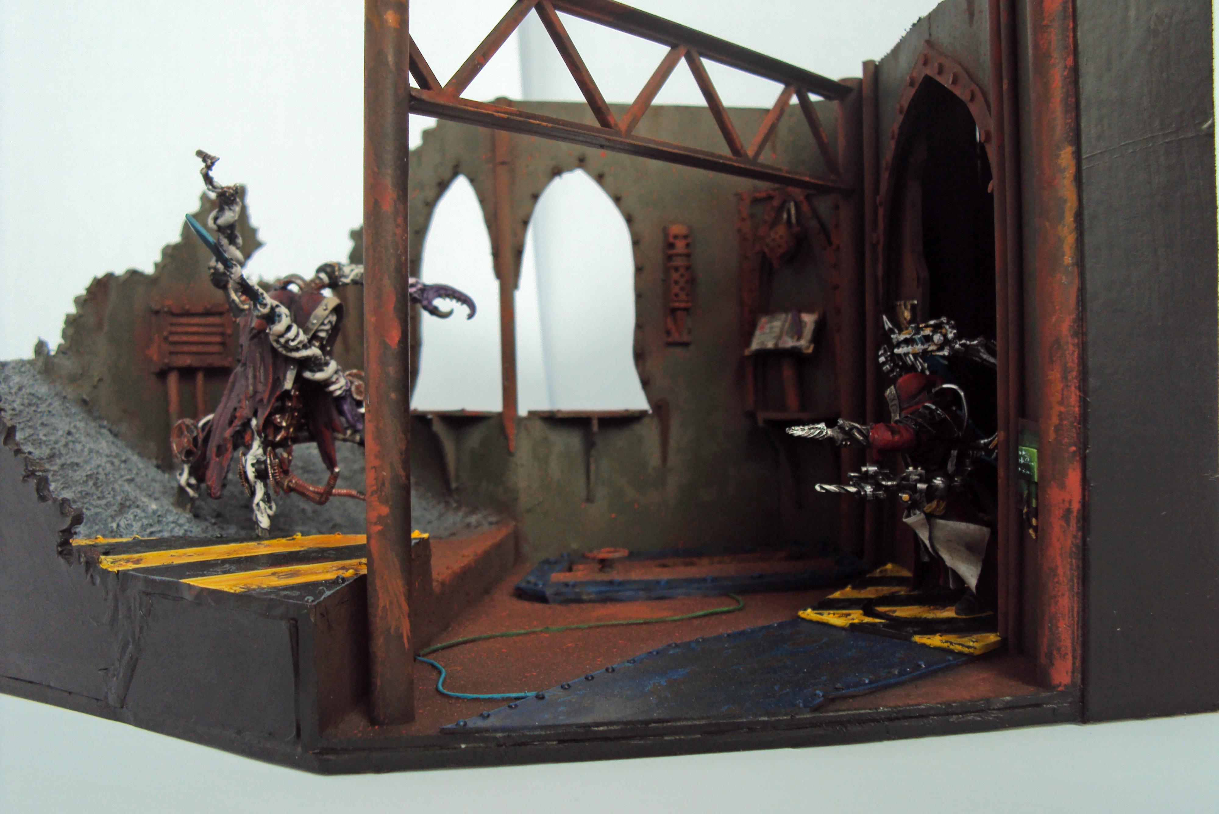 Adeptus Mechanicus, Dakka Painting Competition 2012, Dark Mechanicus, Duel, Warhammer 40,000
