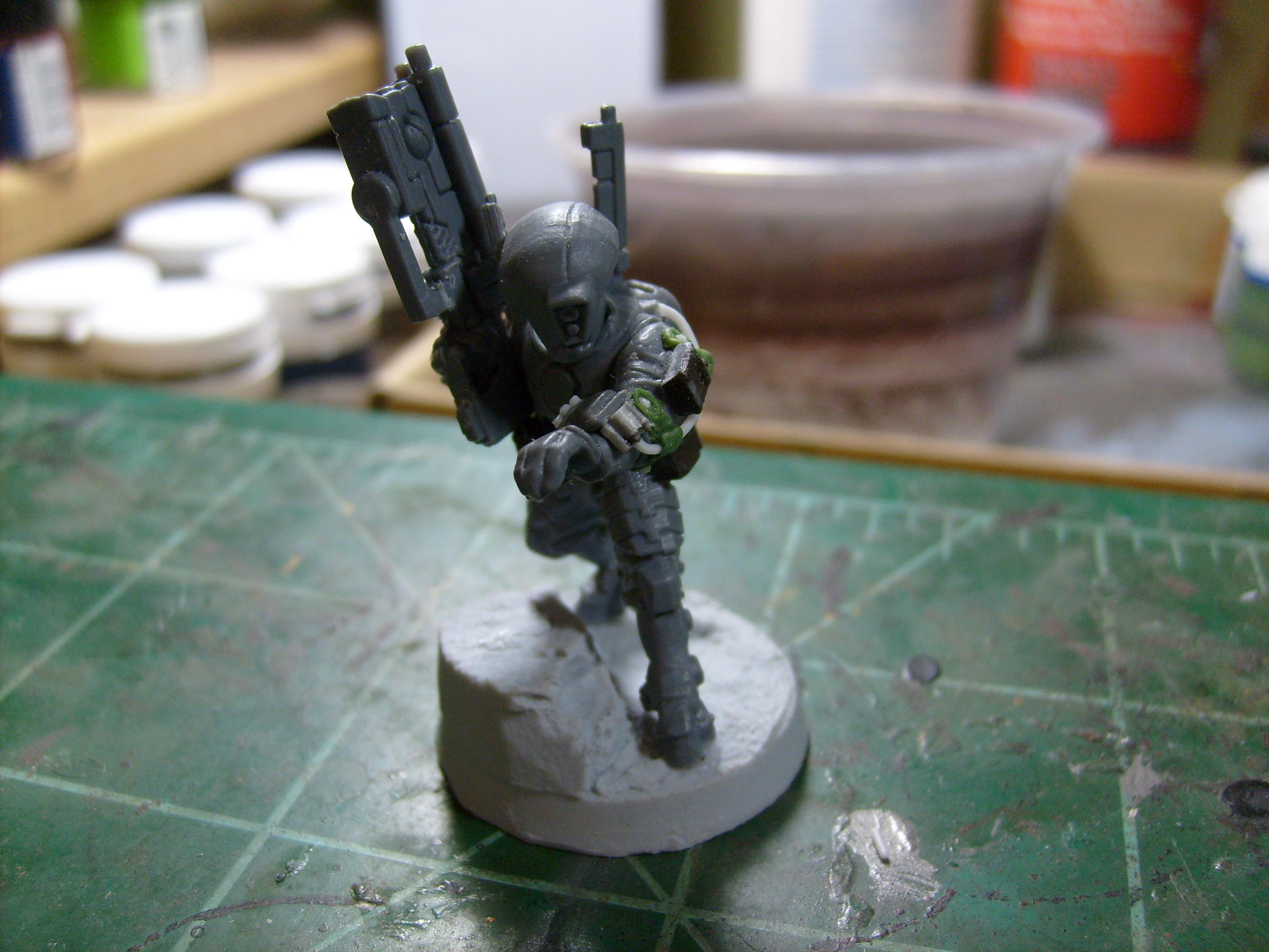 Army, Desert, Pathfinders, Tau, Warhammer 40,000, Work In Progress