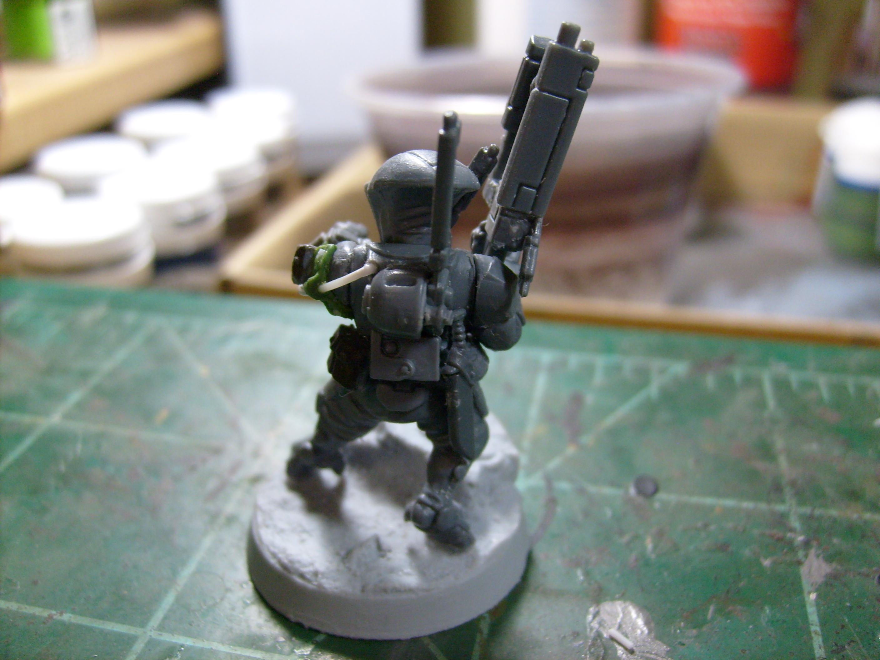 Army, Desert, Pathfinders, Tau, Warhammer 40,000, Work In Progress