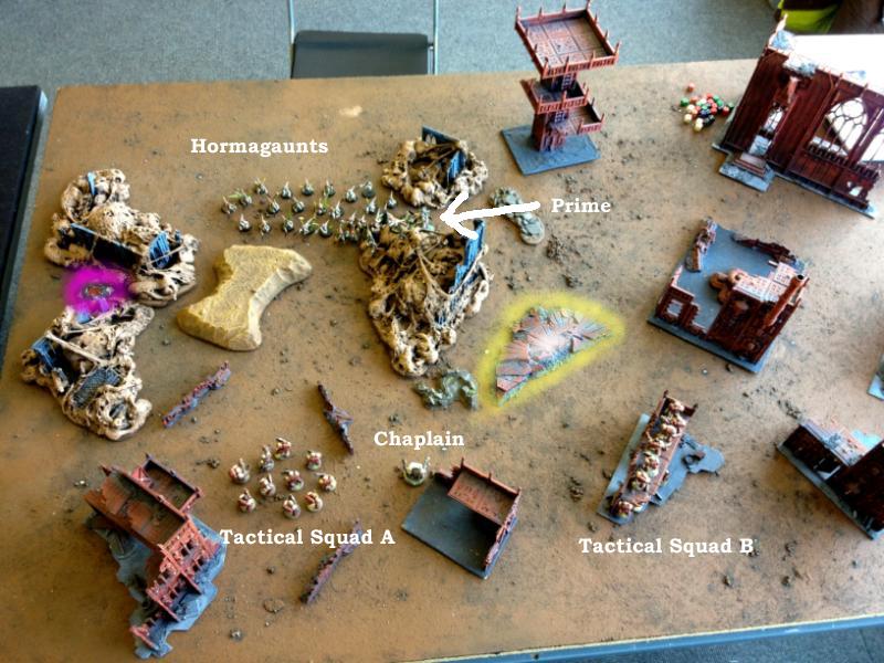 Battle Report, Sons Of Orar, Space Marines, Tyranids, Warhammer 40,000