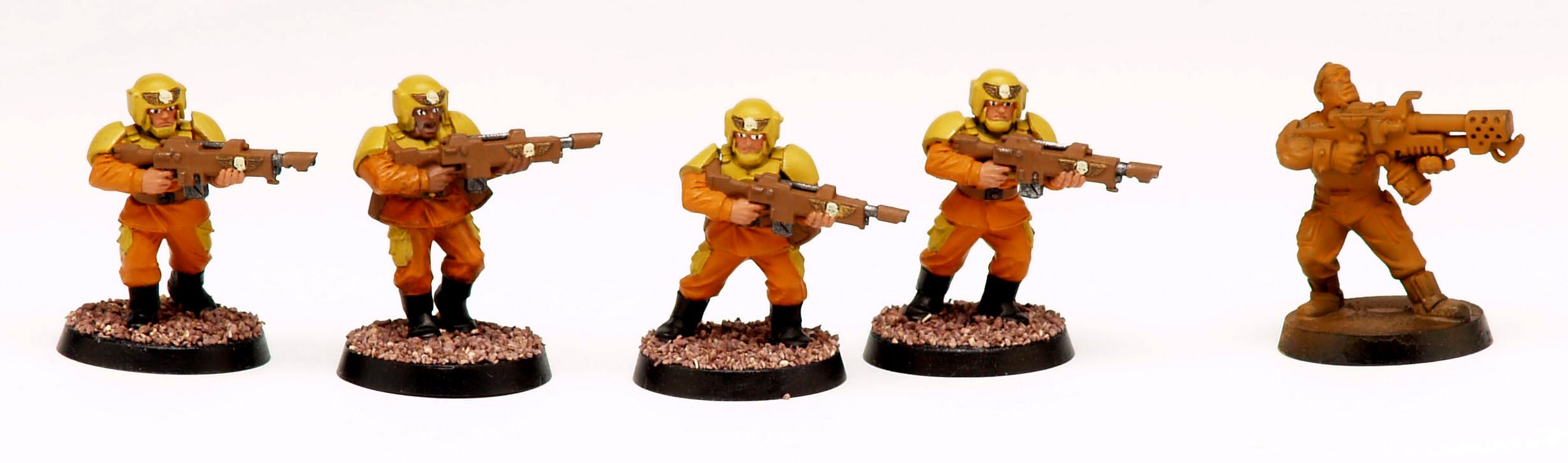214th Corsairs, Cadians, Imp Guard, Imperial Guard