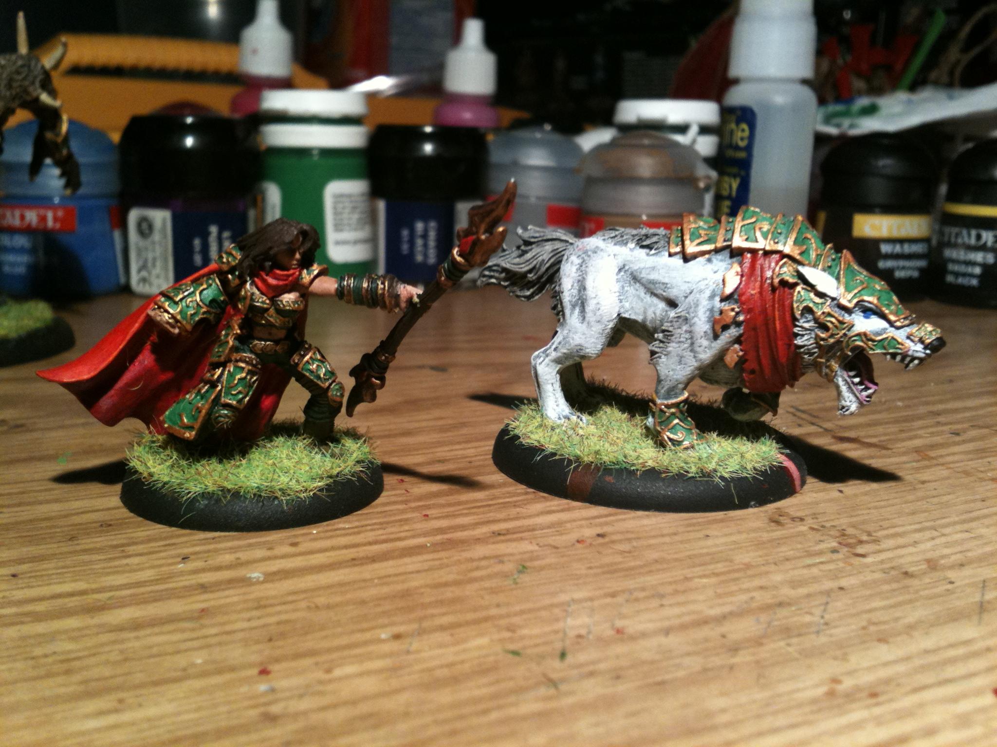 Circle, Circle Of Orboros, Hordes, Kaya, Kaya And Laris, Laris, Warlock