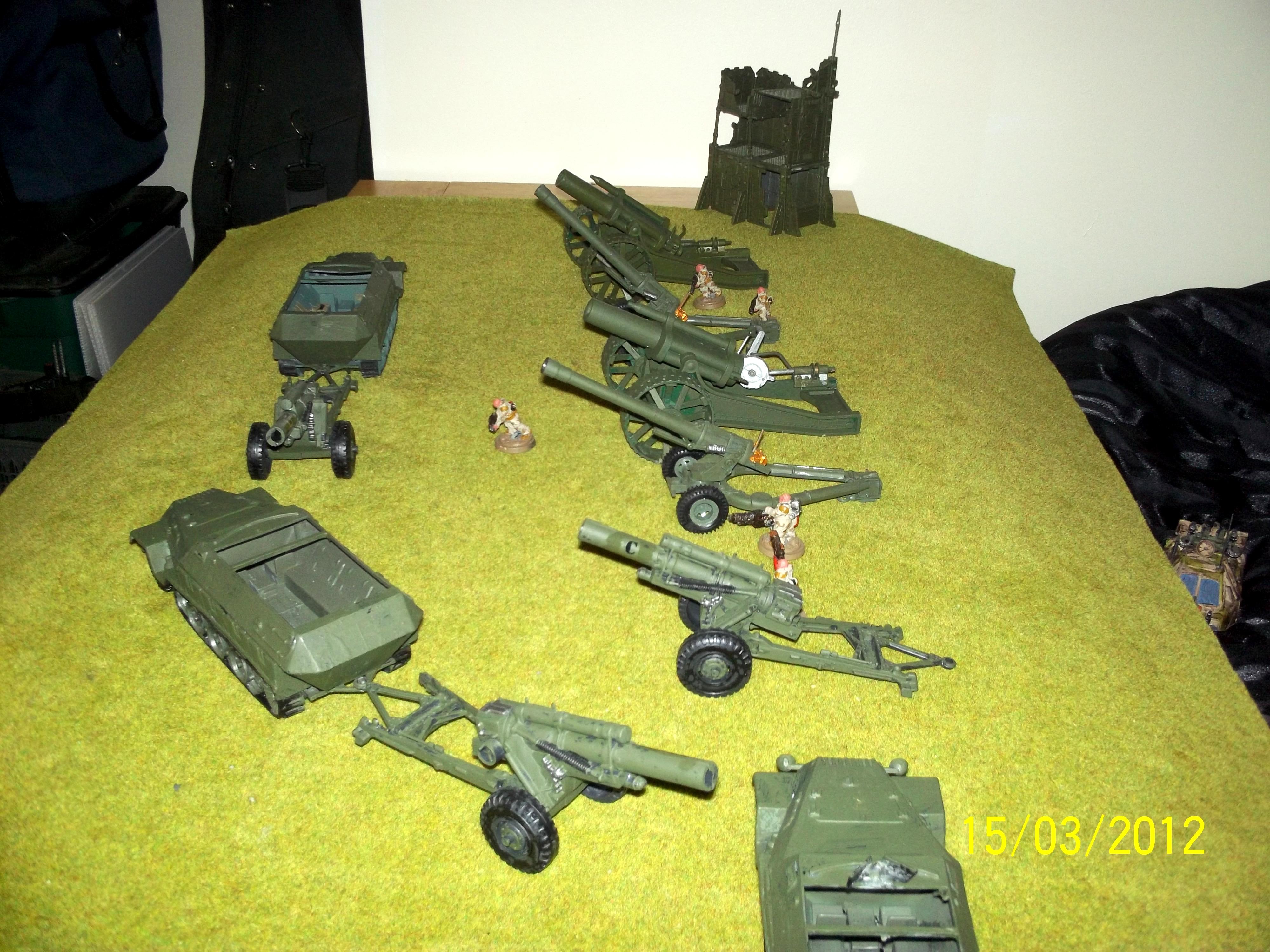 Ig Artillery, Terrain