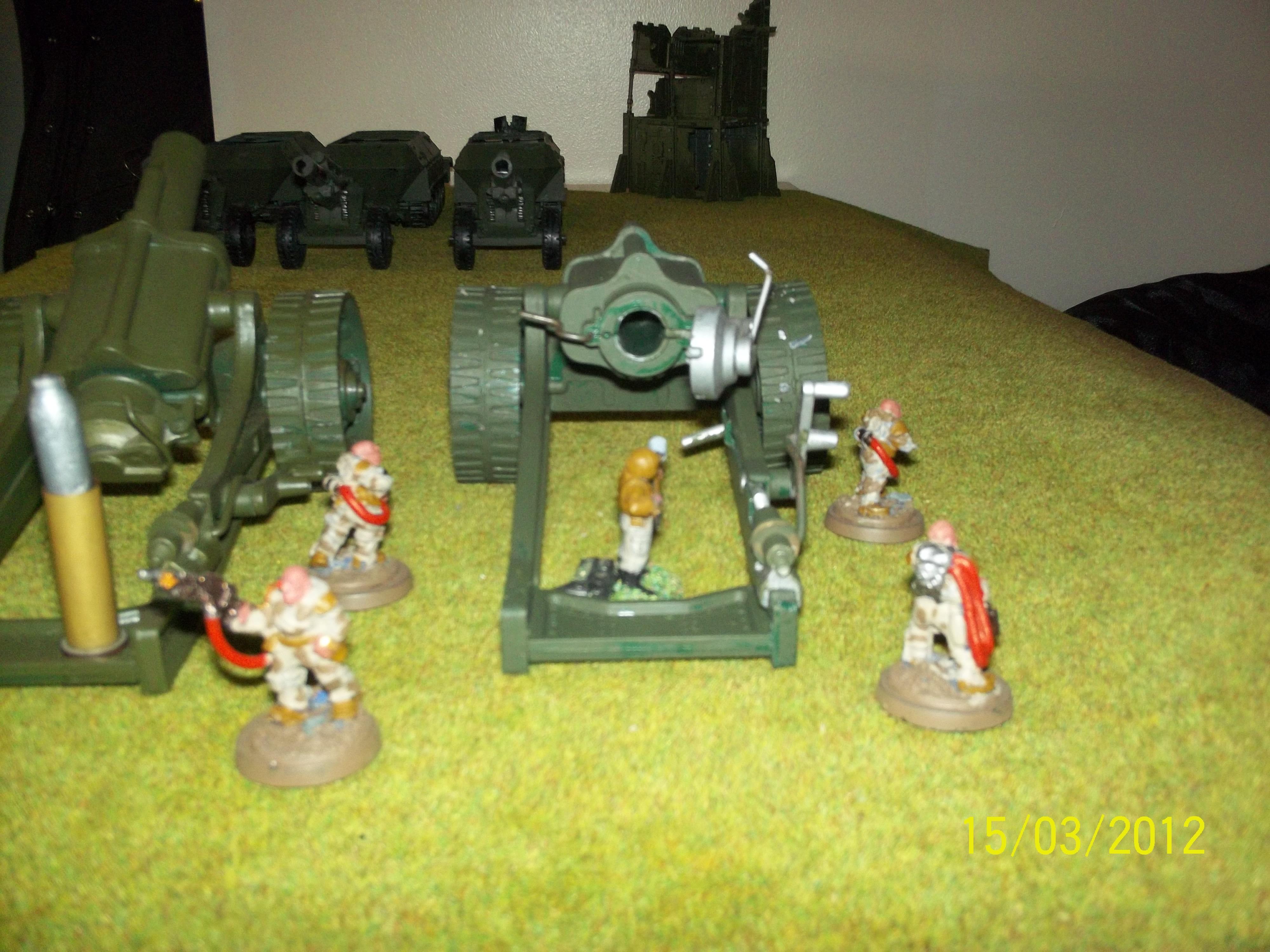 Ig Artillery, Terrain