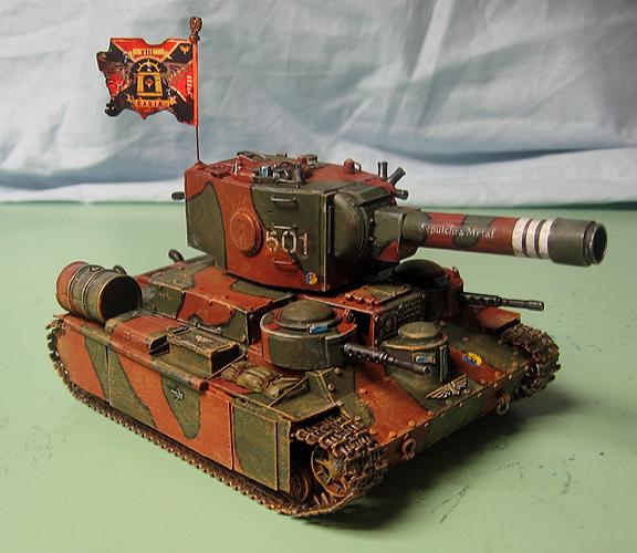 Conversion, Imperial Guard, Leman Russ, Soviet, Tank
