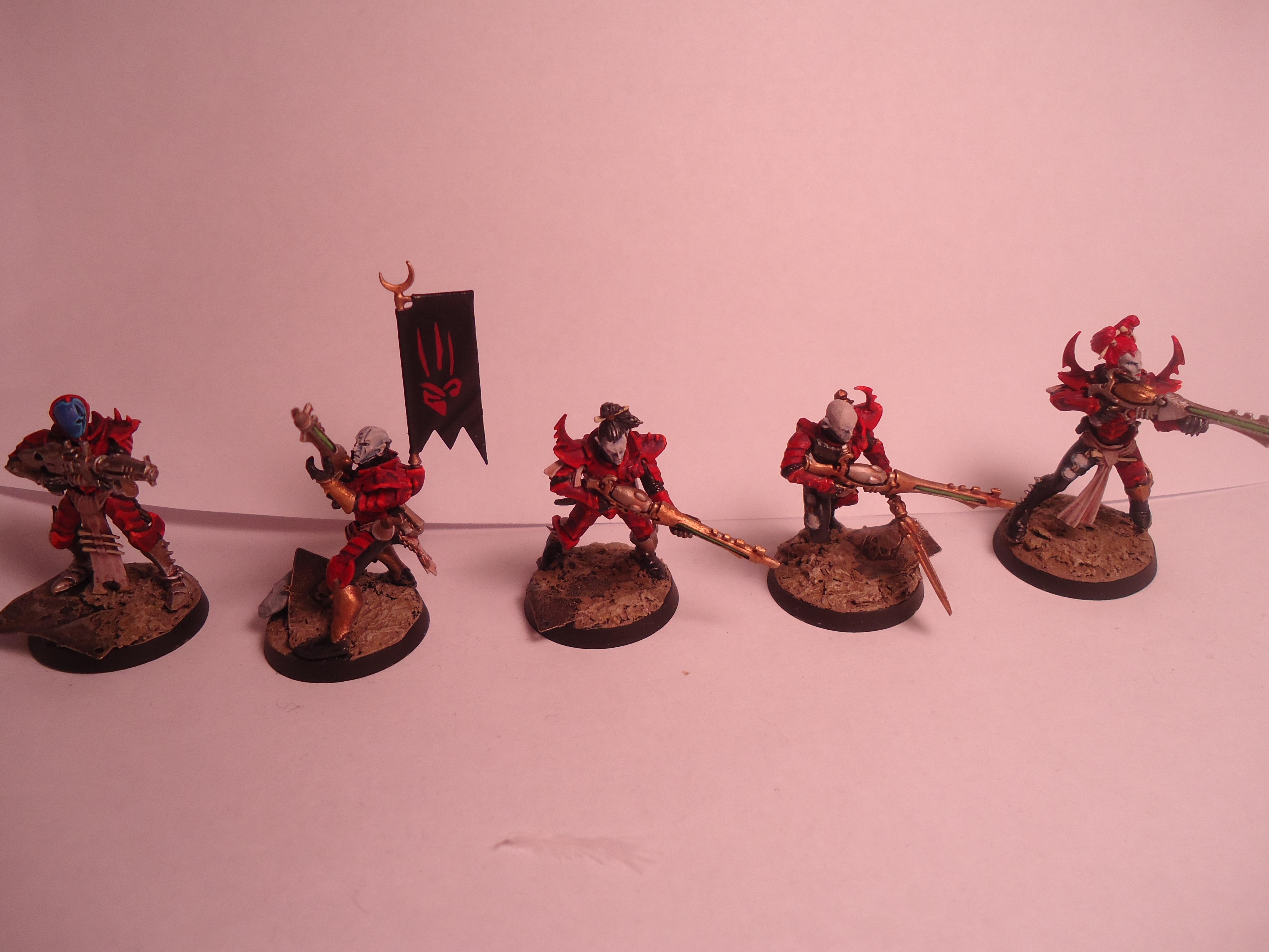 Dark Eldar, Kabal, Unquenchable Anger, Warrior Squad