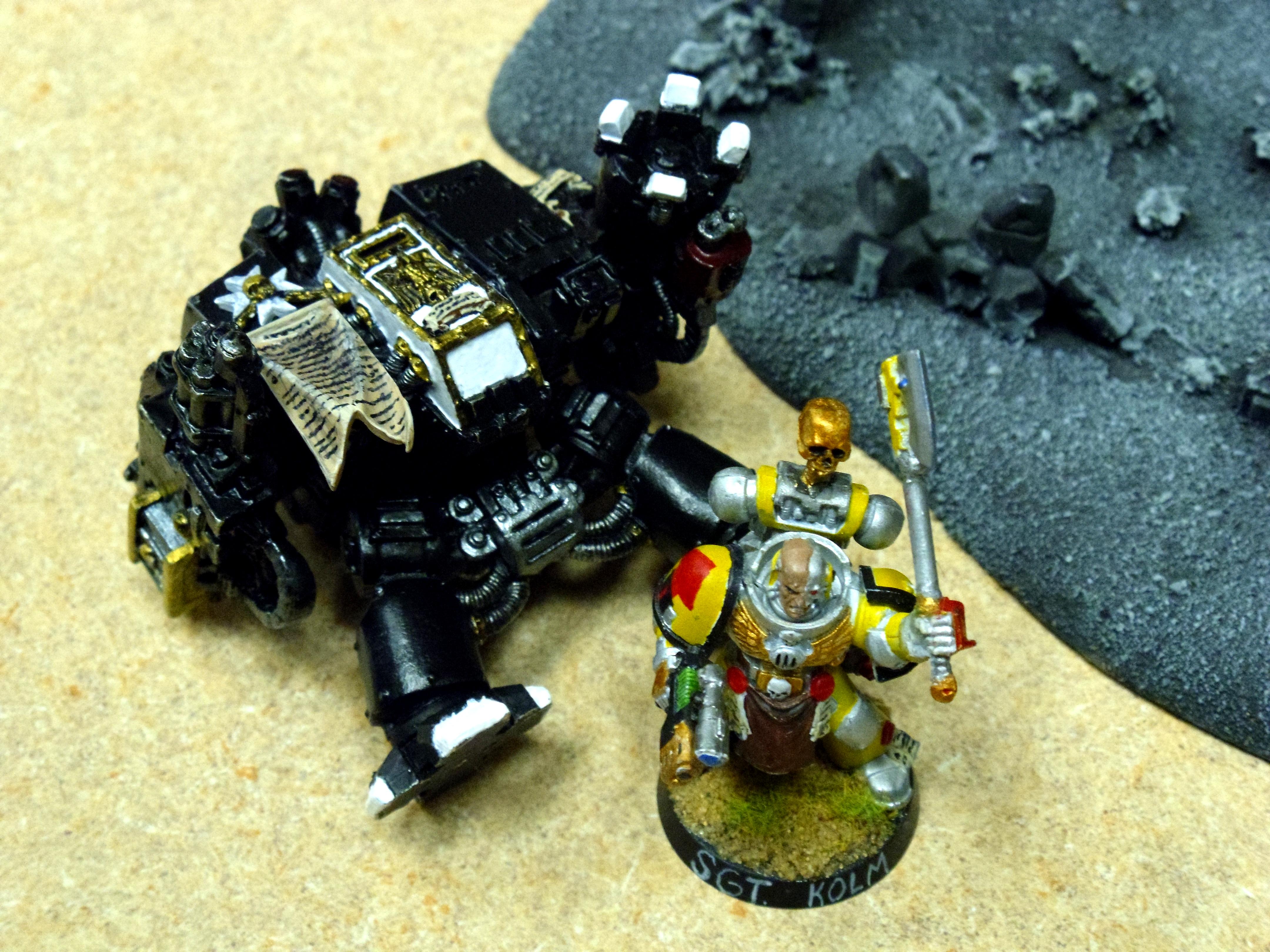 Battle Report, Black Templars, Imperial Fists, Lots Of Models, Space Marines, Terrain, Warhammer 40,000, Yellow